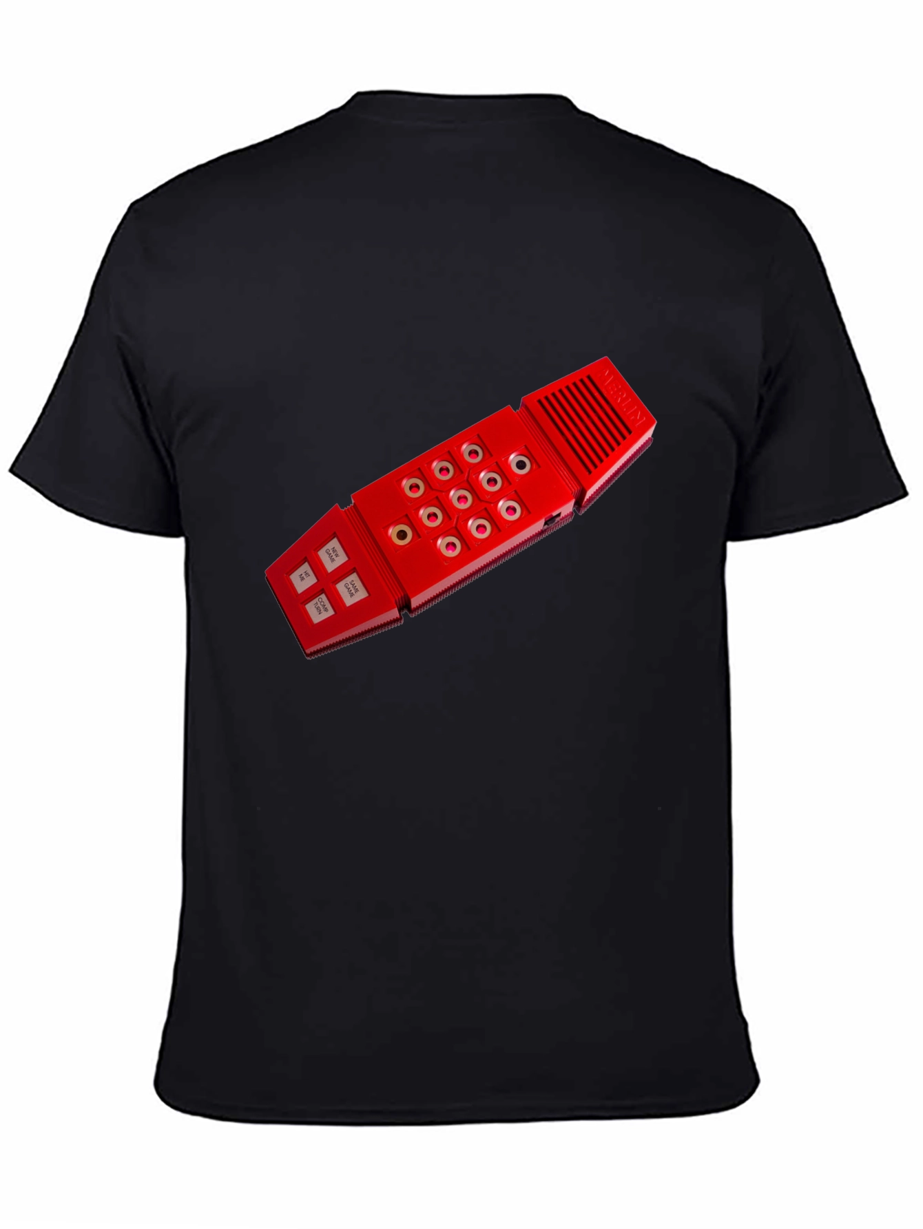 Retro Cassette Player T-Shirt - Black