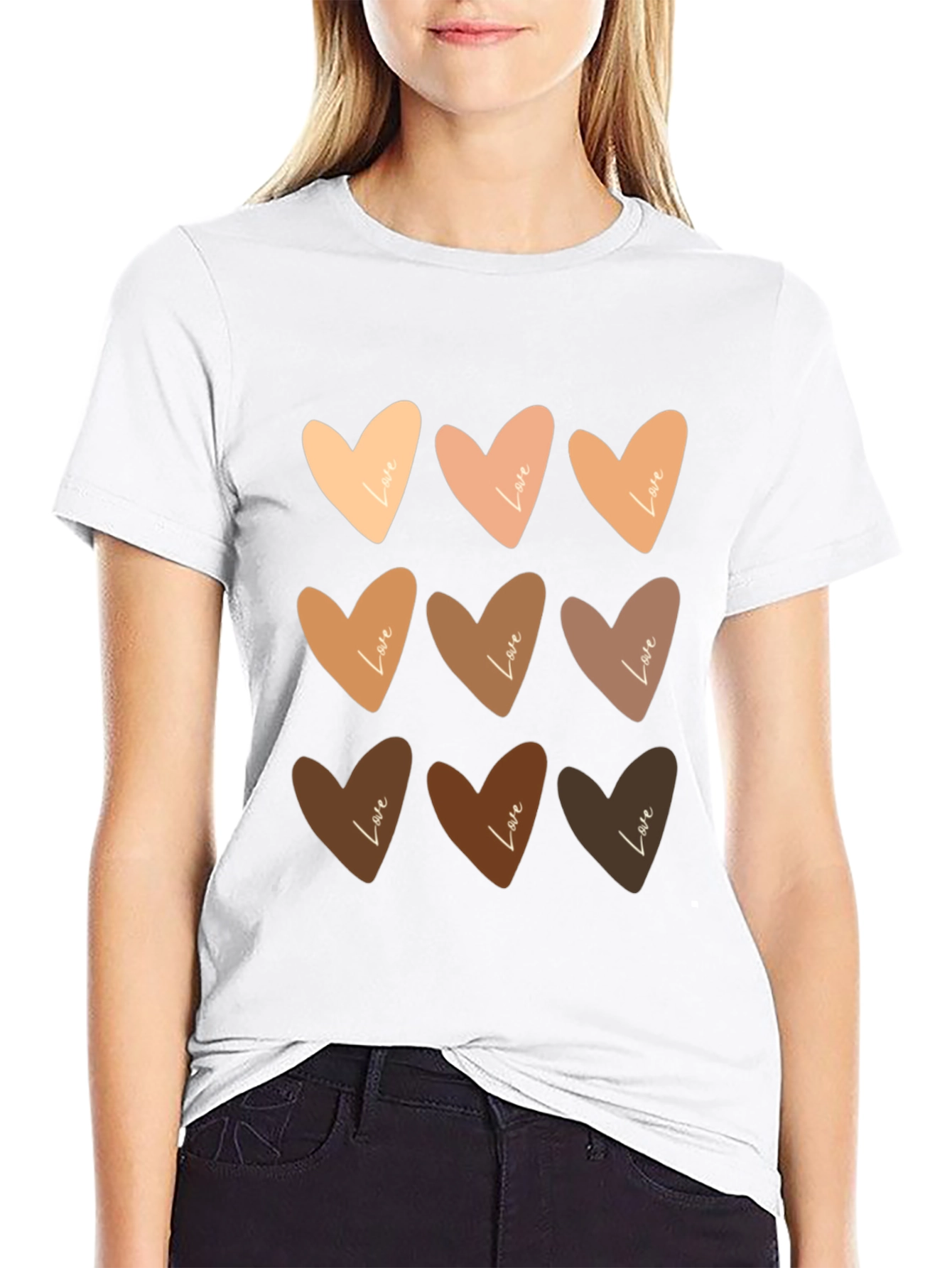 Diversity Love Heart T-Shirt