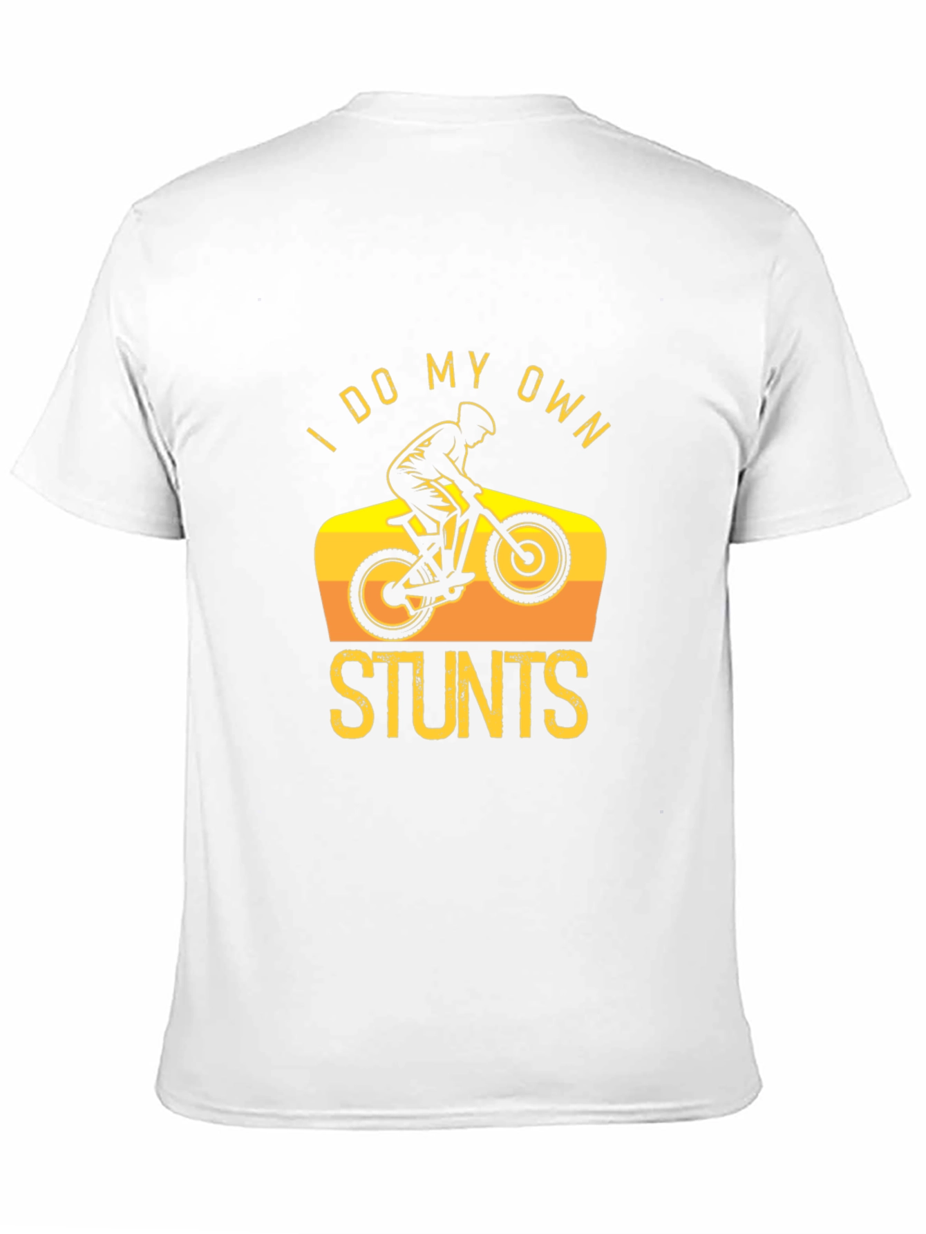 I Do My Own Stunts Black T-Shirt