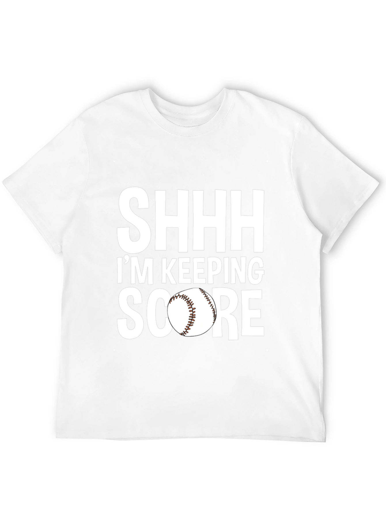 Baseball Score Keeper Graphic Tee