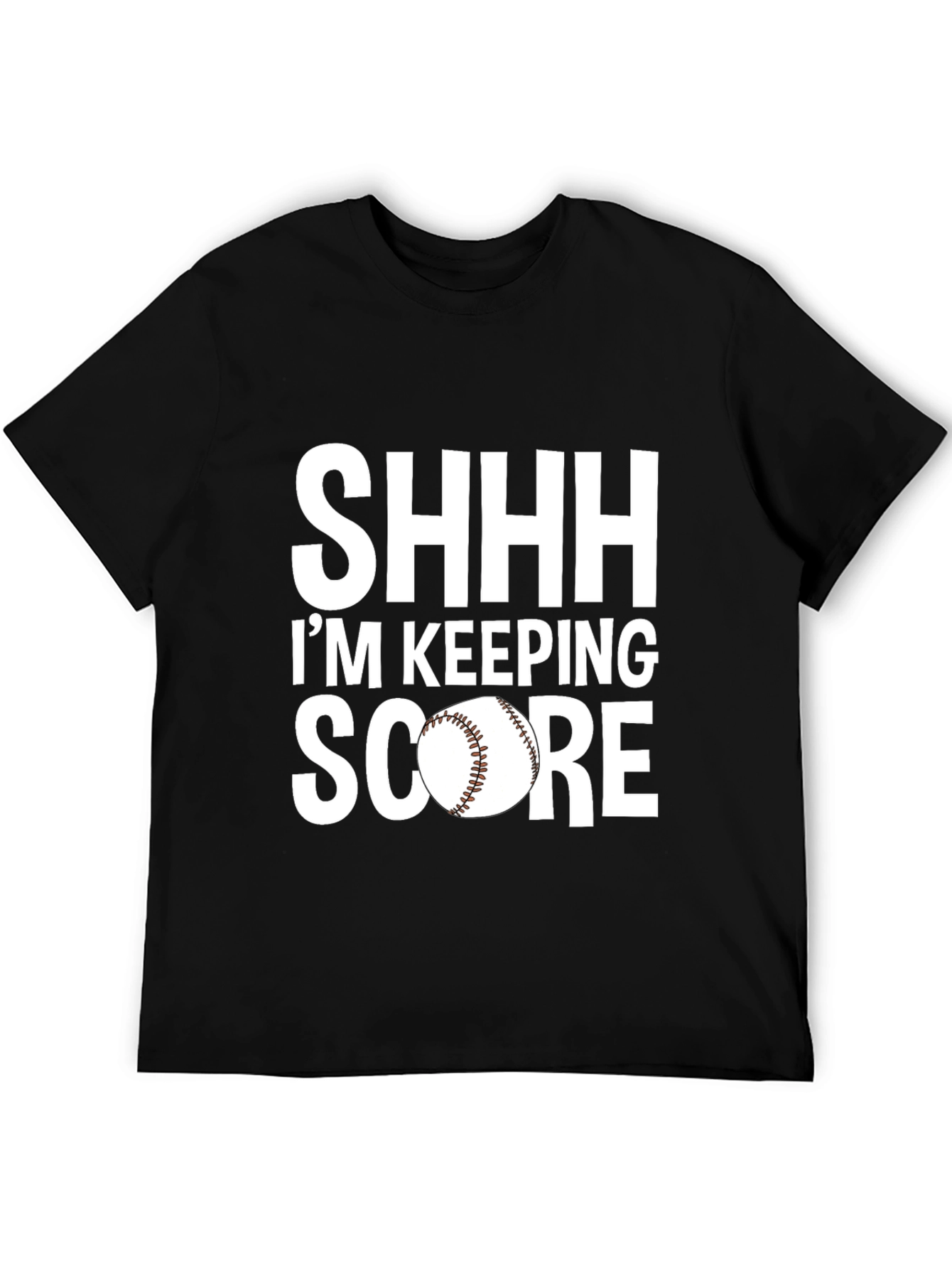 Baseball Score Keeper Graphic Tee