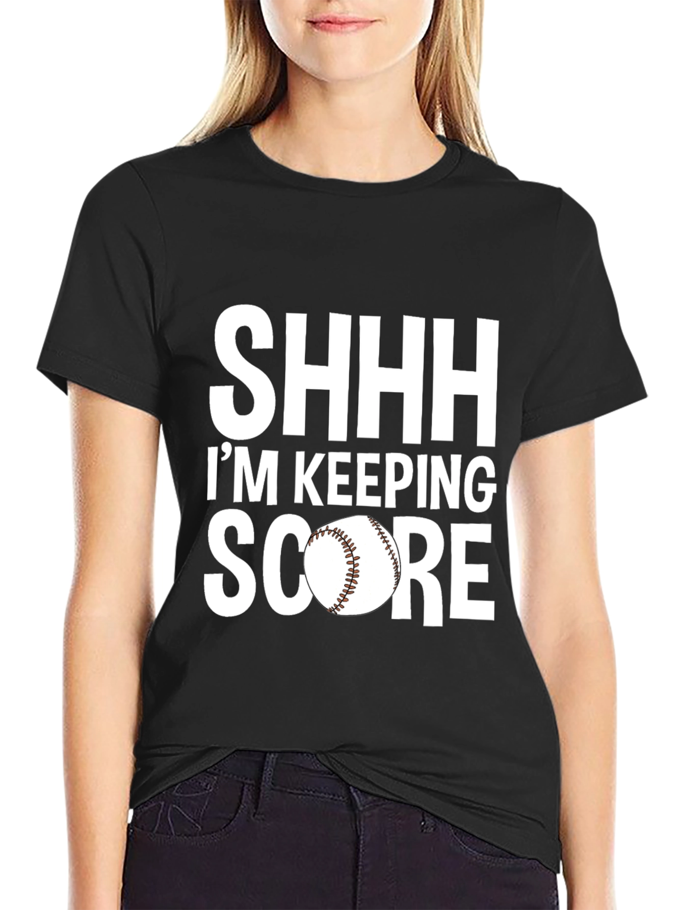 Baseball Score Keeper Graphic Tee