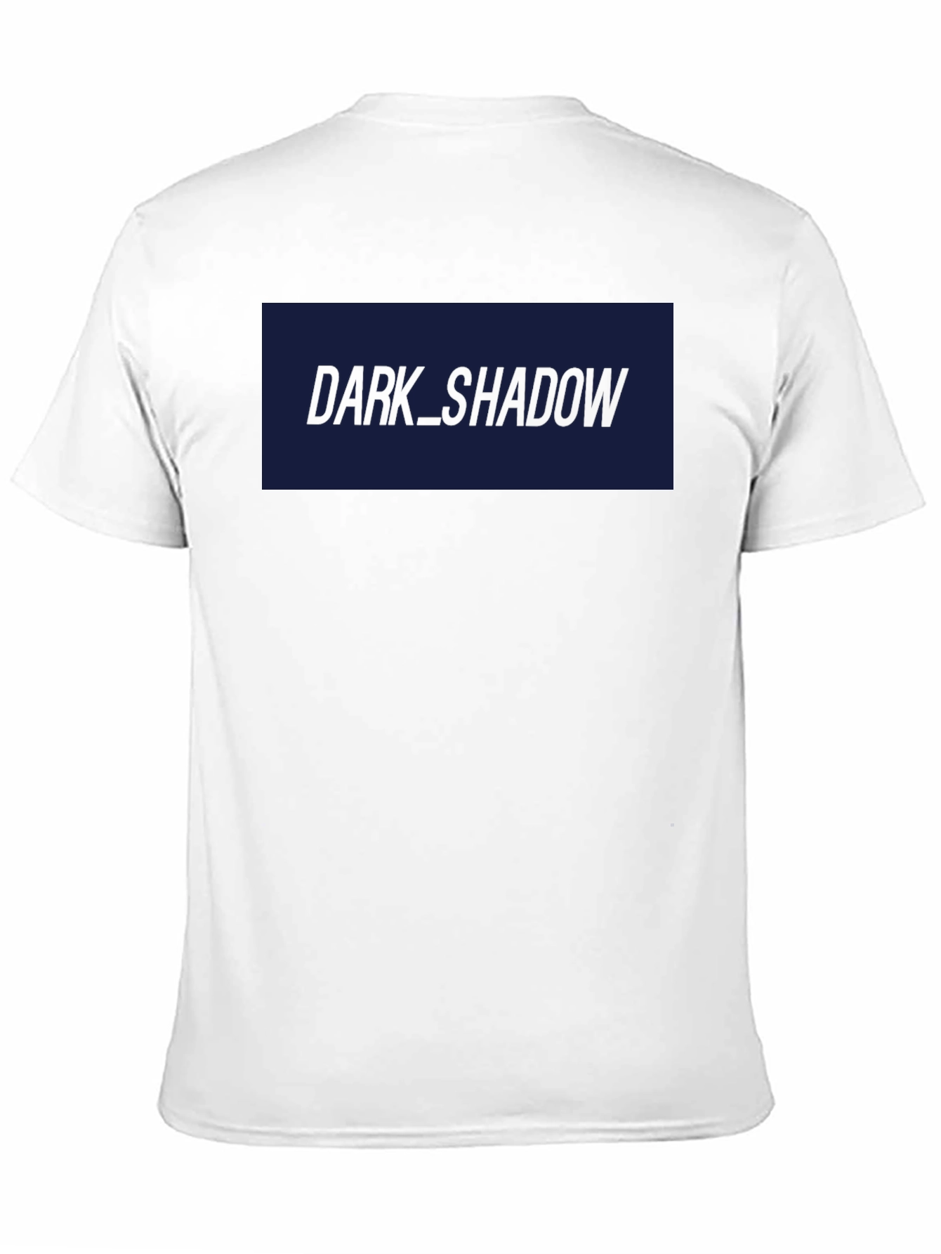 Dark Shadow Graphic Tee - Premium Black Cotton