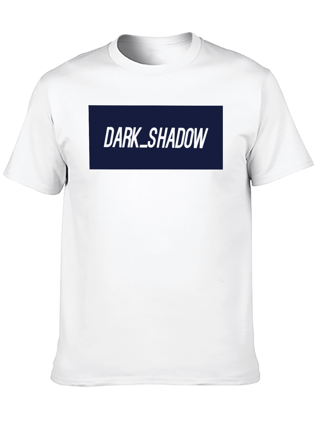 Dark Shadow Graphic Tee - Premium Black Cotton