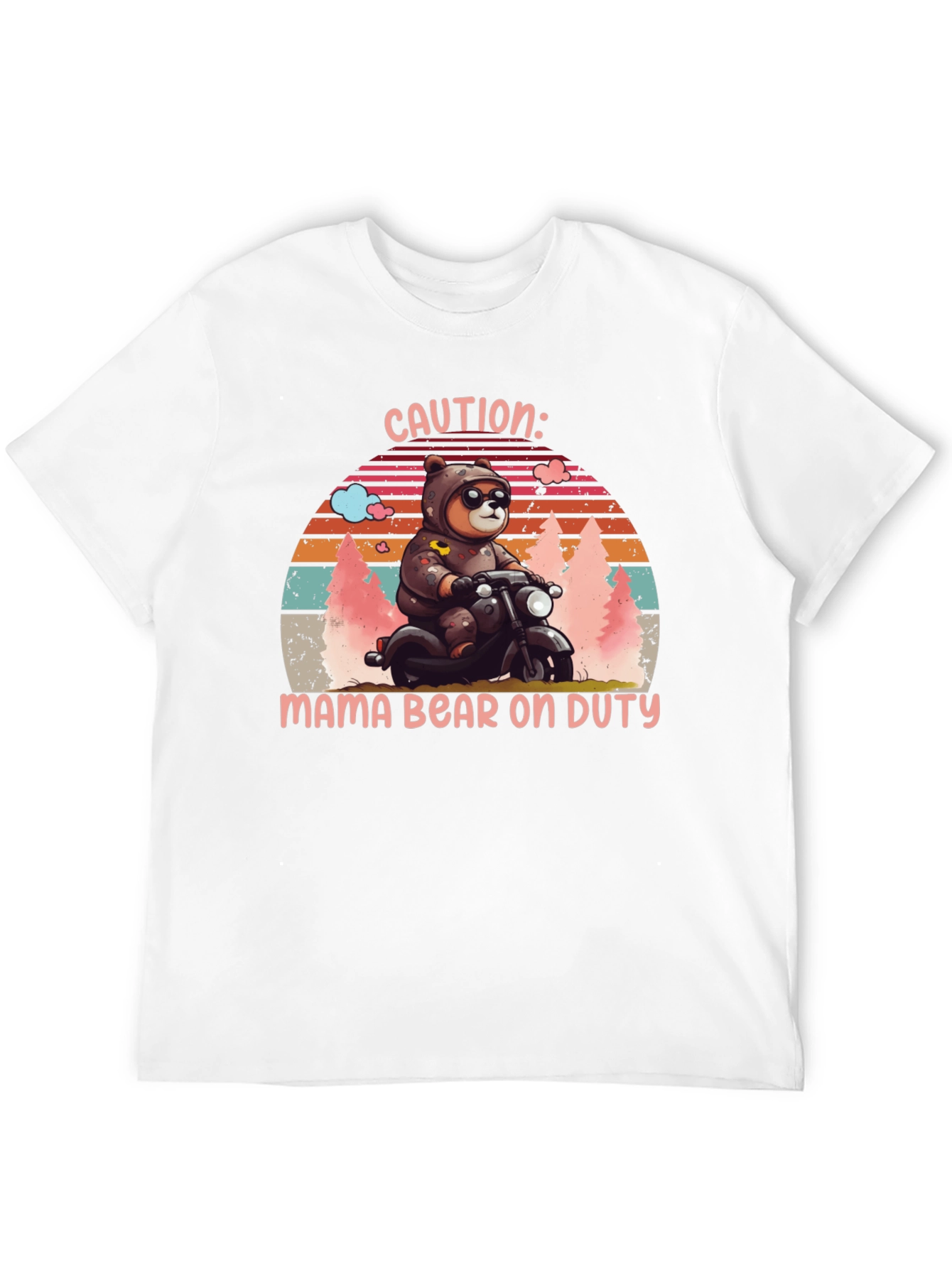 Mama Bear On Duty Graphic Tee
