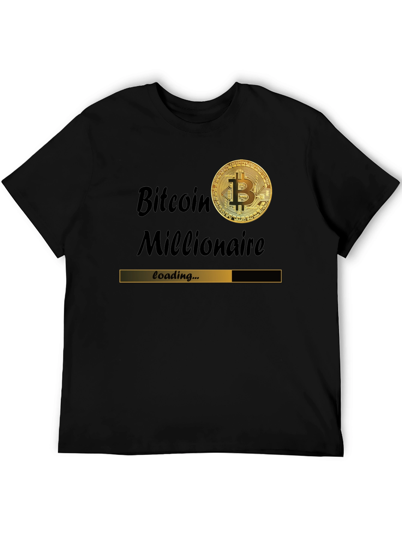 Bitcoin Millionaire Loading T-Shirt