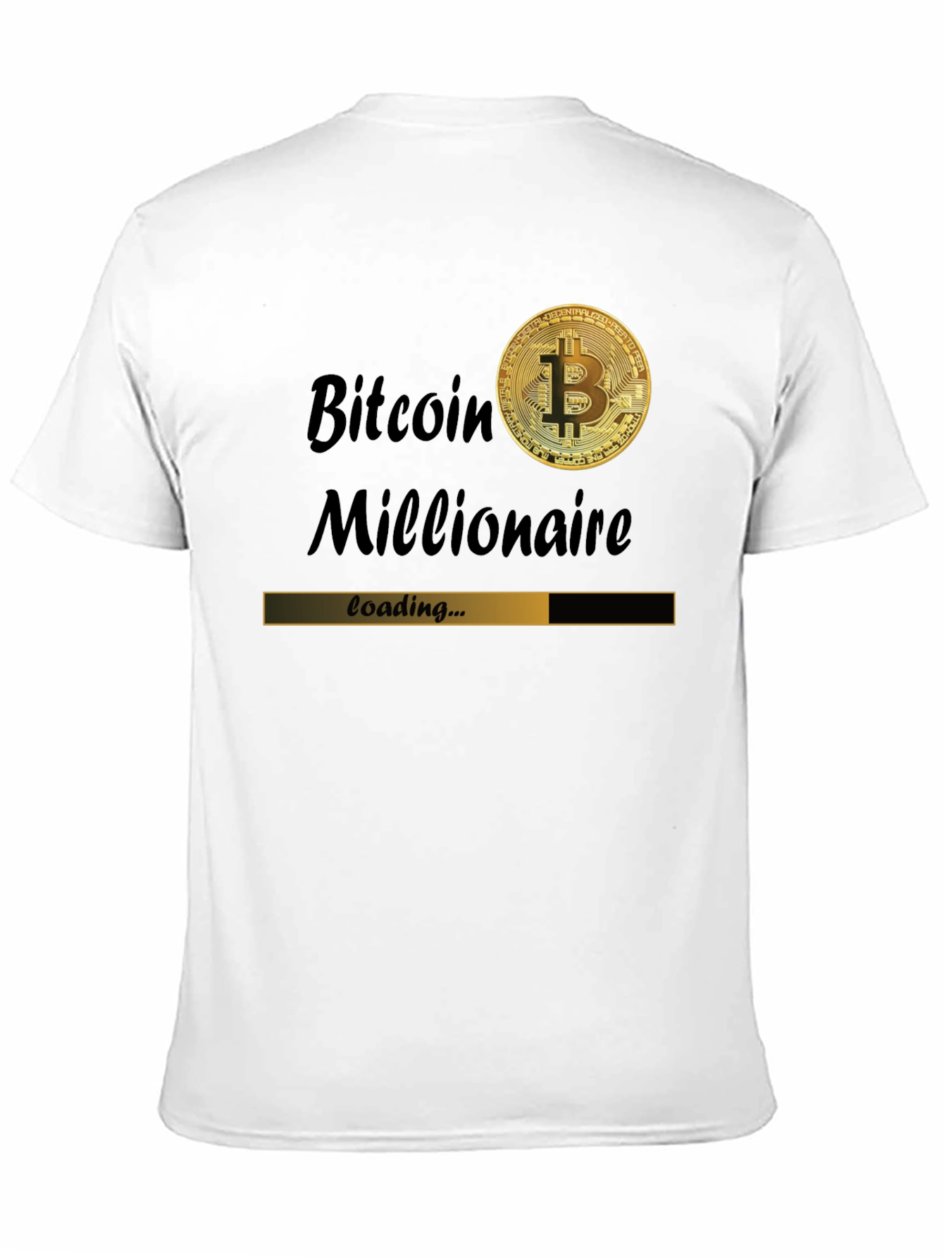Bitcoin Millionaire Loading T-Shirt
