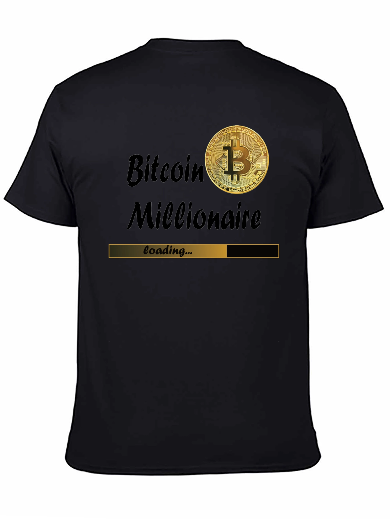 Bitcoin Millionaire Loading T-Shirt