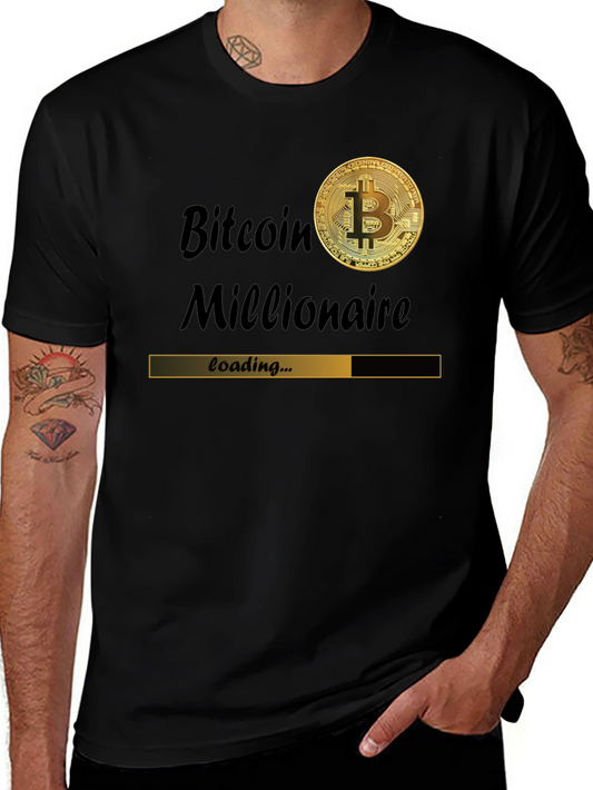 Bitcoin Millionaire Loading T-Shirt