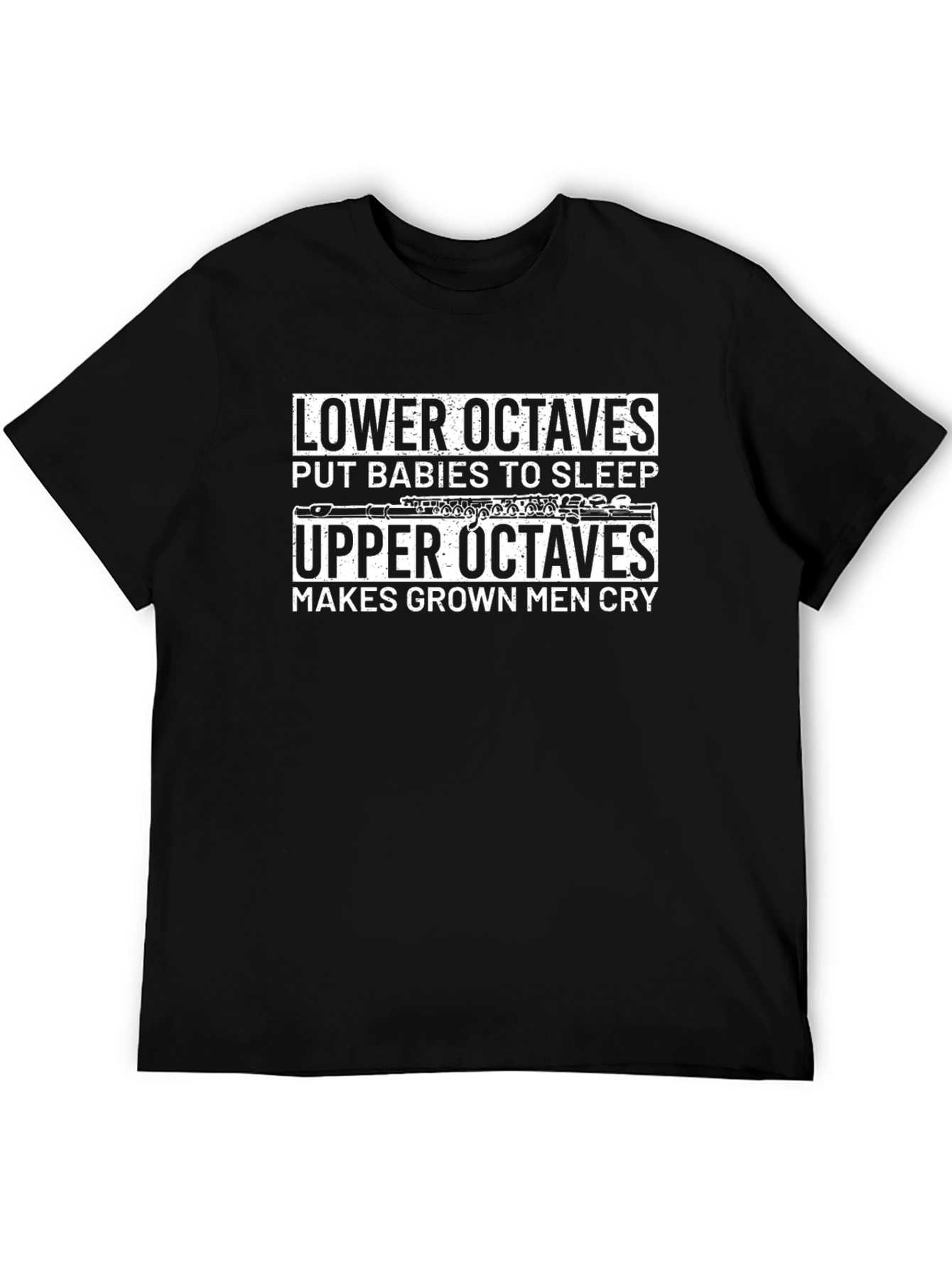Music Lover T-Shirt: Lower & Upper Octaves Design