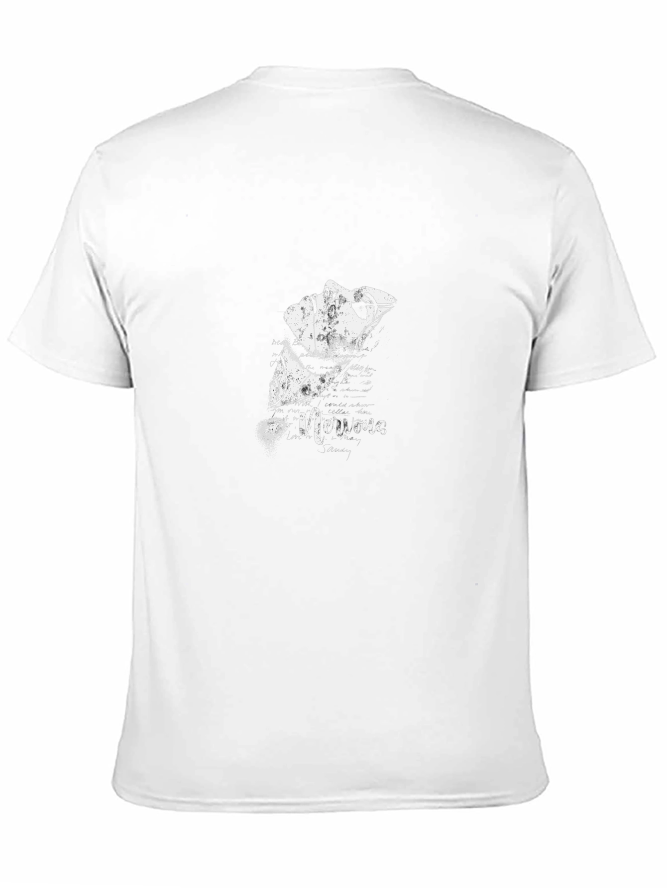 Nervous Graphic Print Black T-Shirt