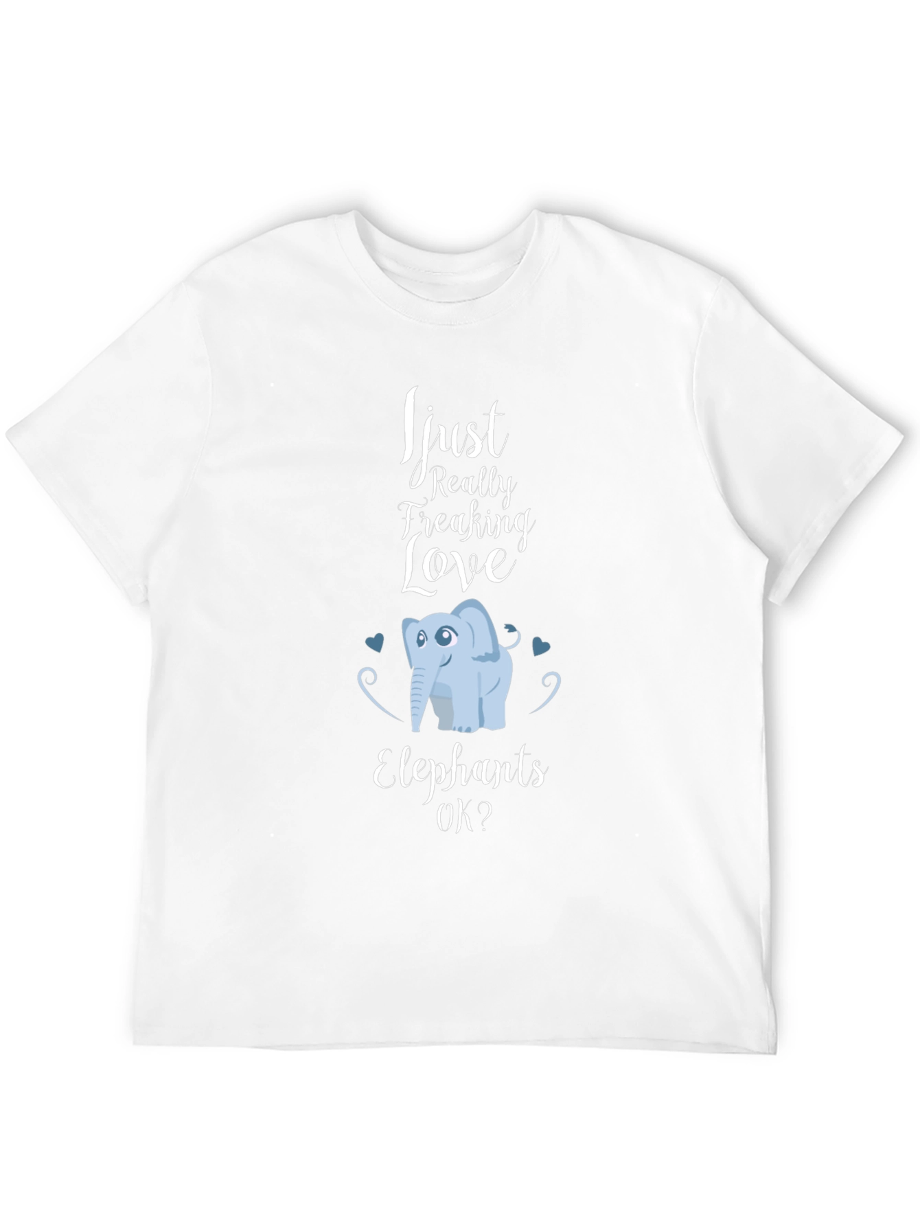 Elephant Lover T-Shirt - Cute Animal Graphic Tee