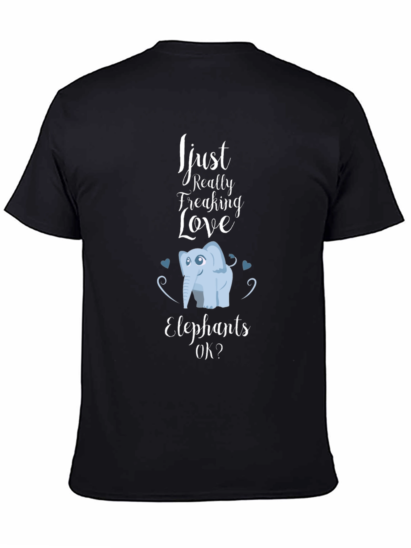 Elephant Lover T-Shirt - Cute Animal Graphic Tee