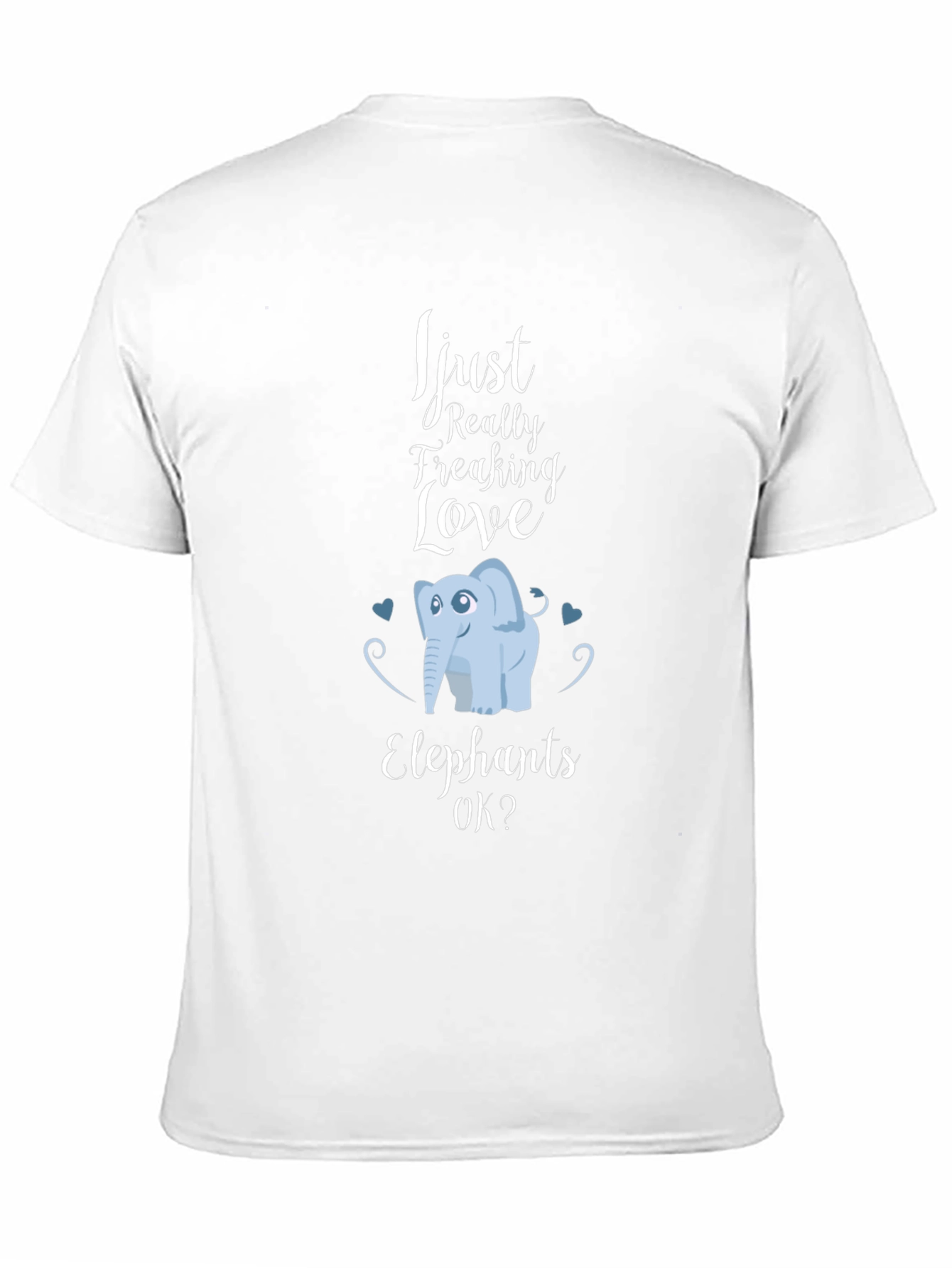 Elephant Lover T-Shirt - Cute Animal Graphic Tee