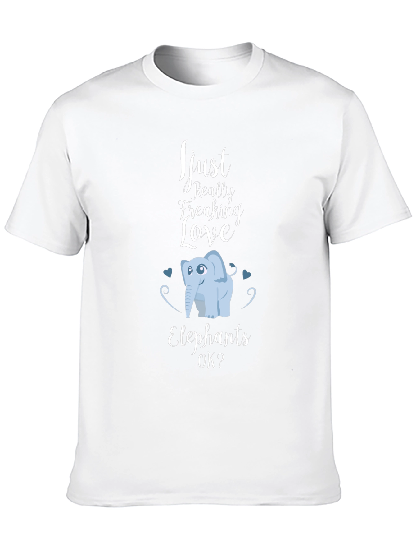 Elephant Lover T-Shirt - Cute Animal Graphic Tee