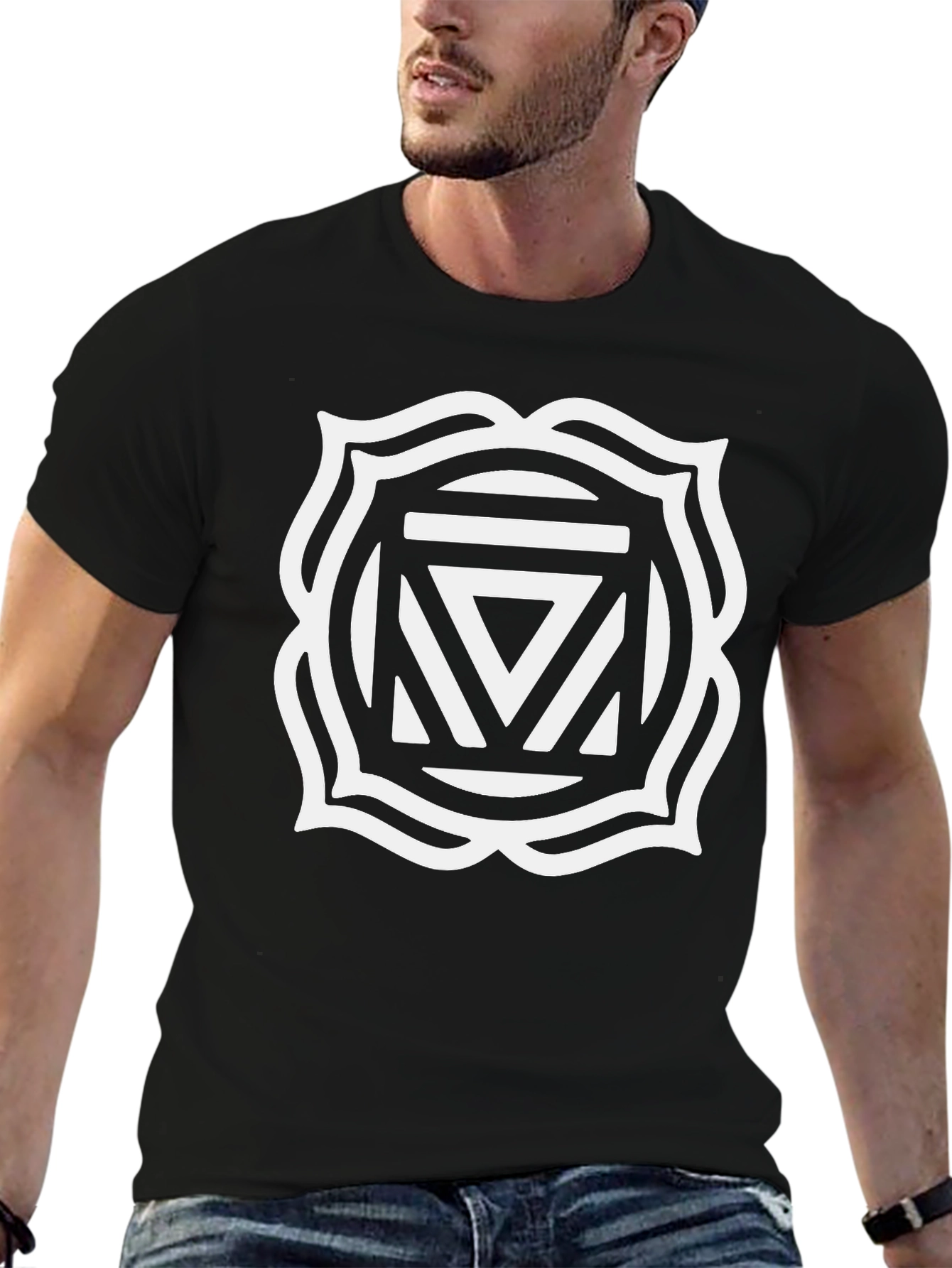 Muladhara Chakra Graphic Tee - Black