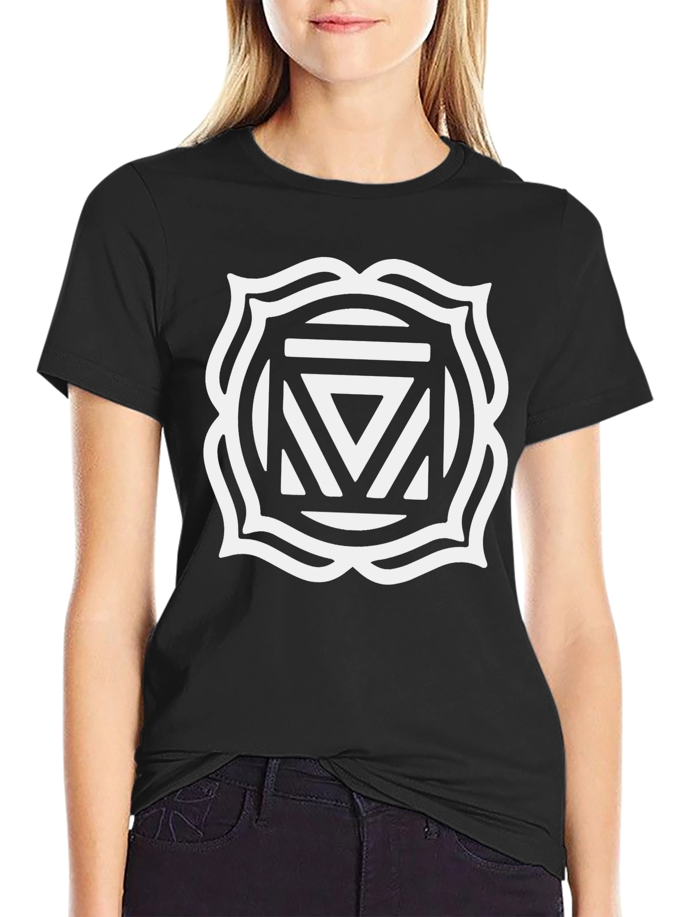 Muladhara Chakra Graphic Tee - Black