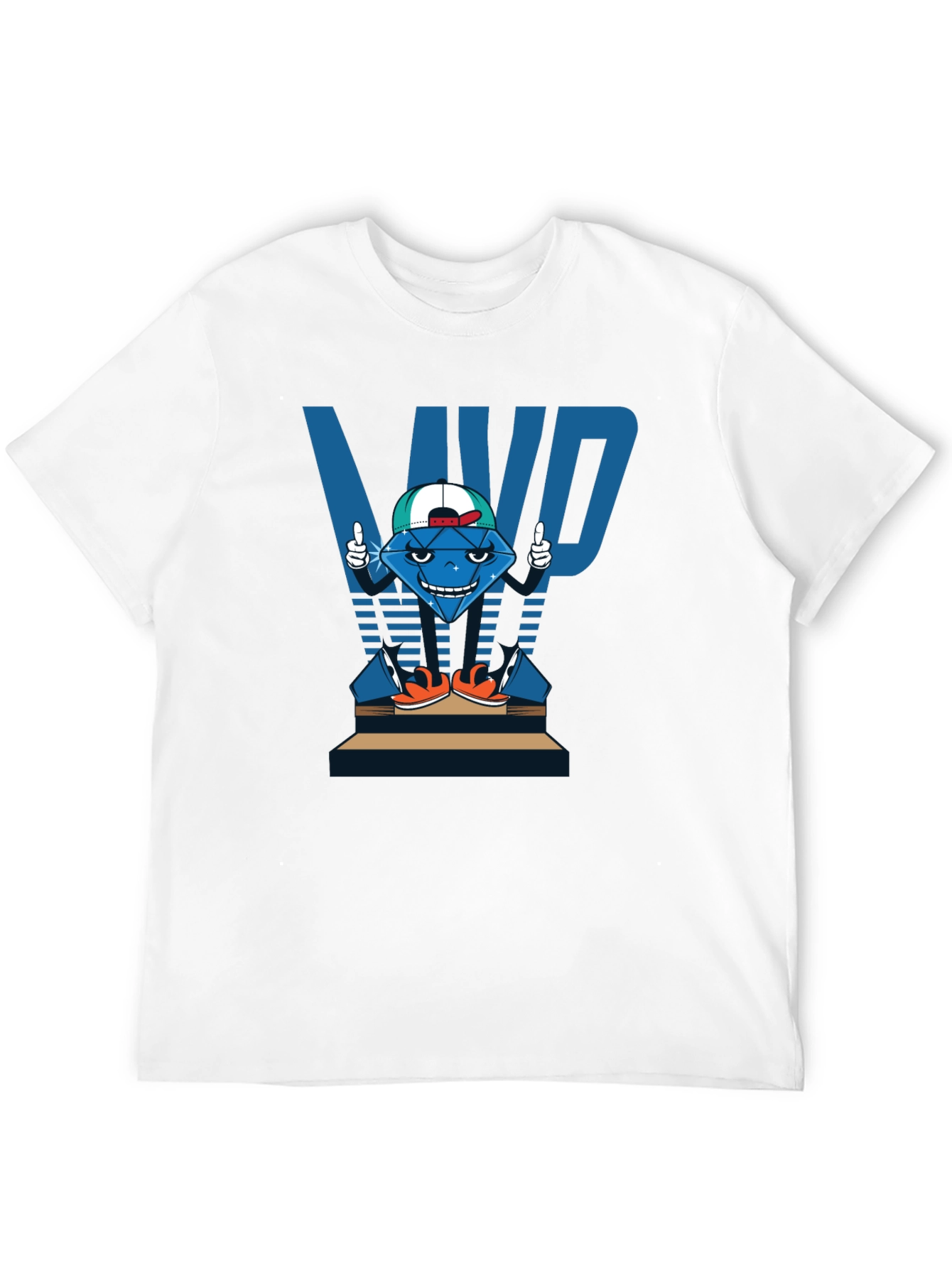 Diamond MVP Graphic T-Shirt - Cool Black Tee