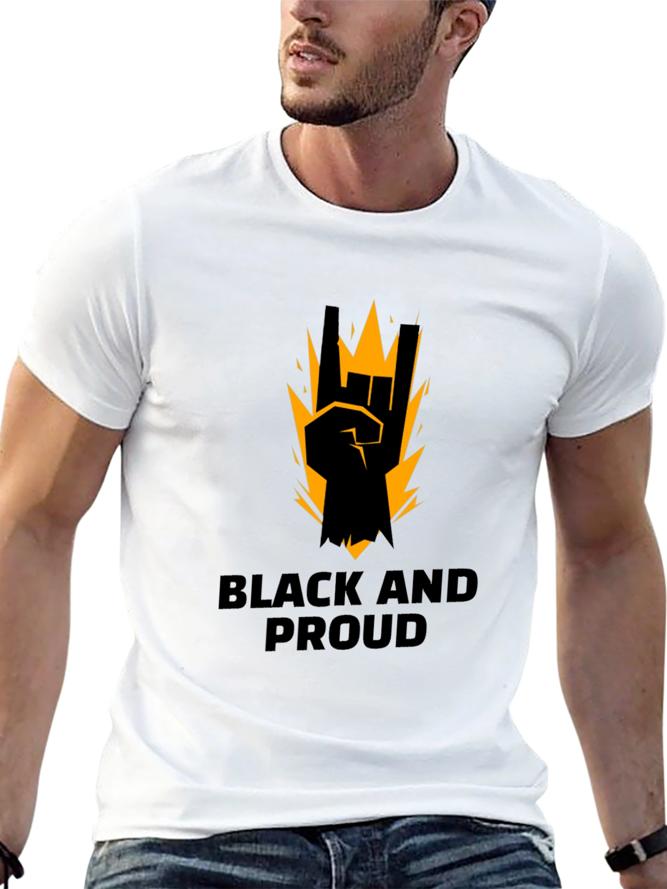 Black and Proud Graphic Tee
