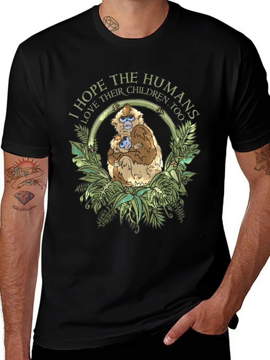 Golden Snub-Nosed Monkey Graphic T-Shirt