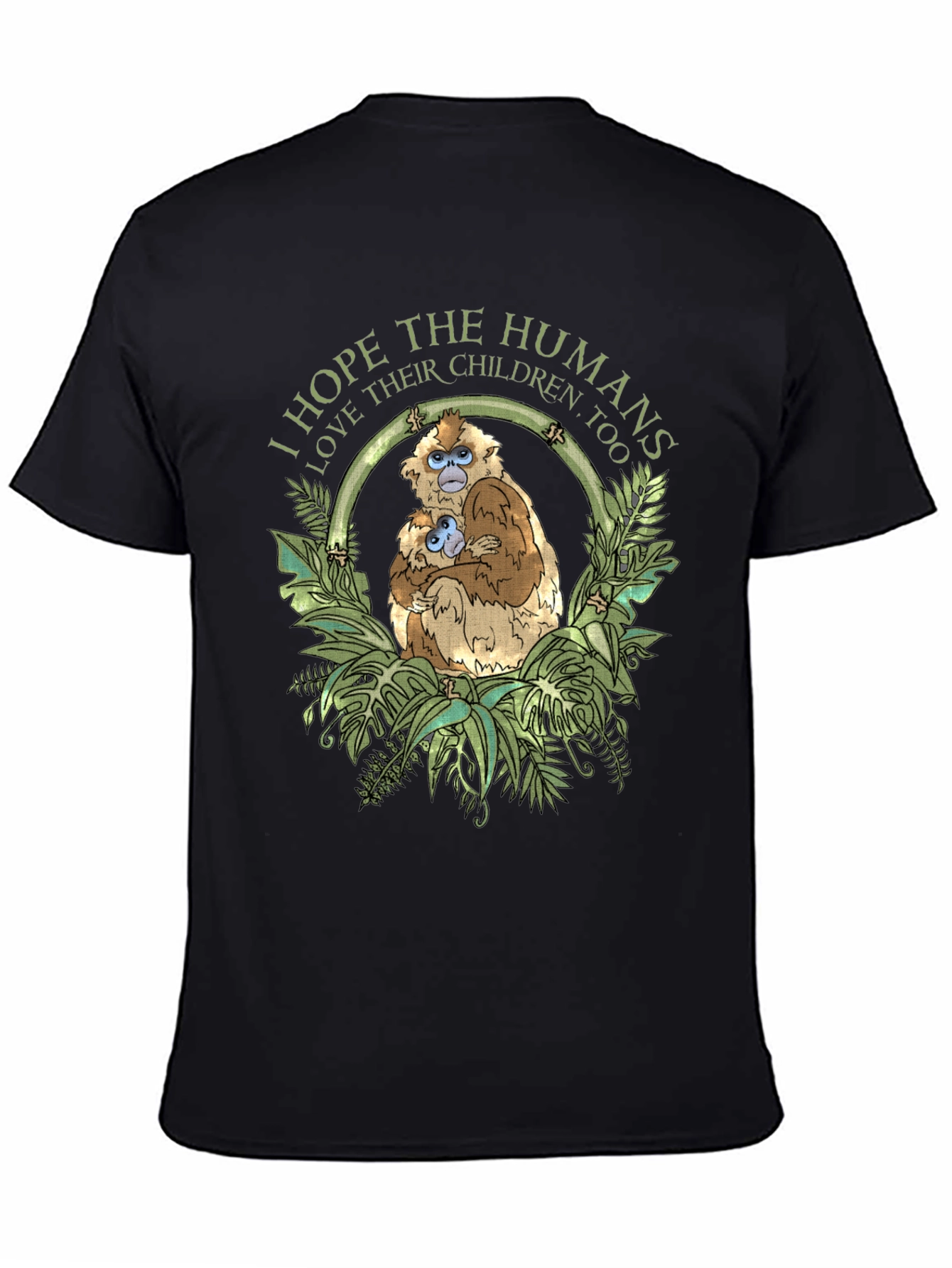 Golden Snub-Nosed Monkey Graphic T-Shirt