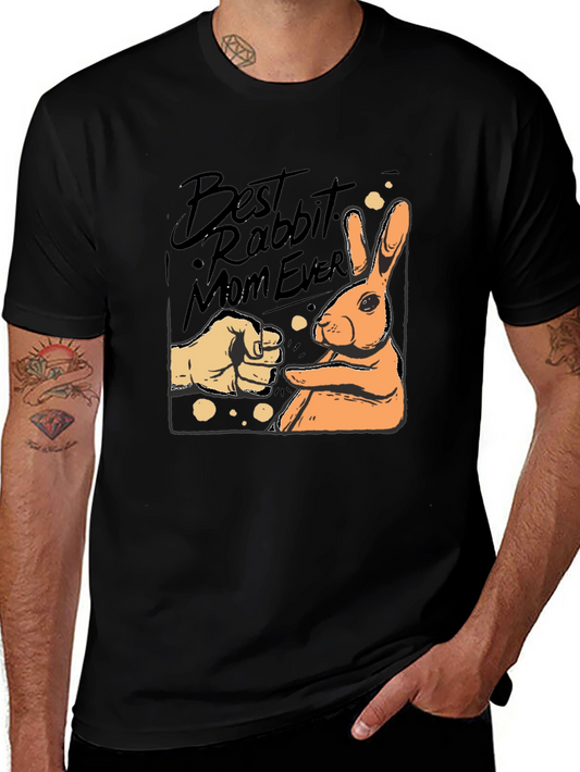 Best Rabbit Mom Ever Graphic Tee