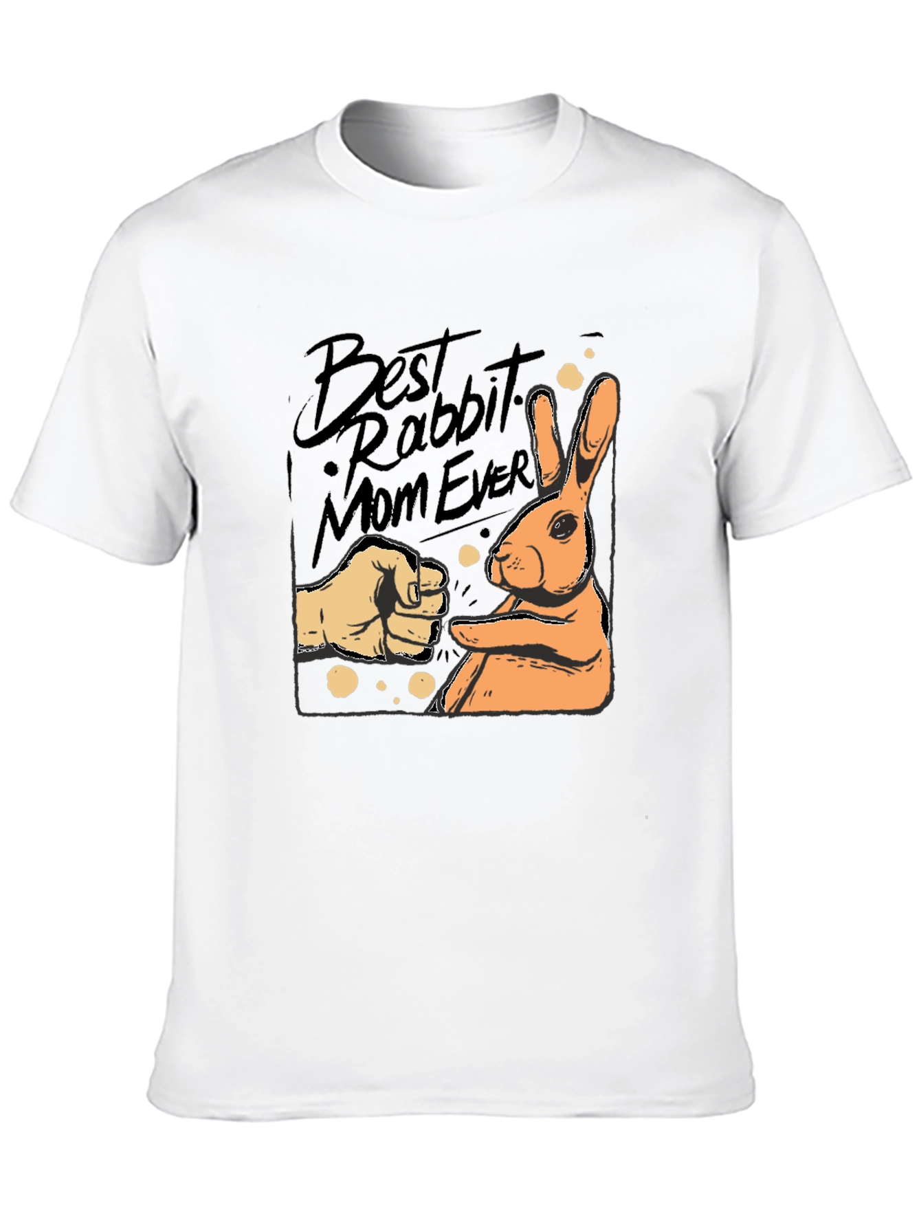Best Rabbit Mom Ever Graphic Tee