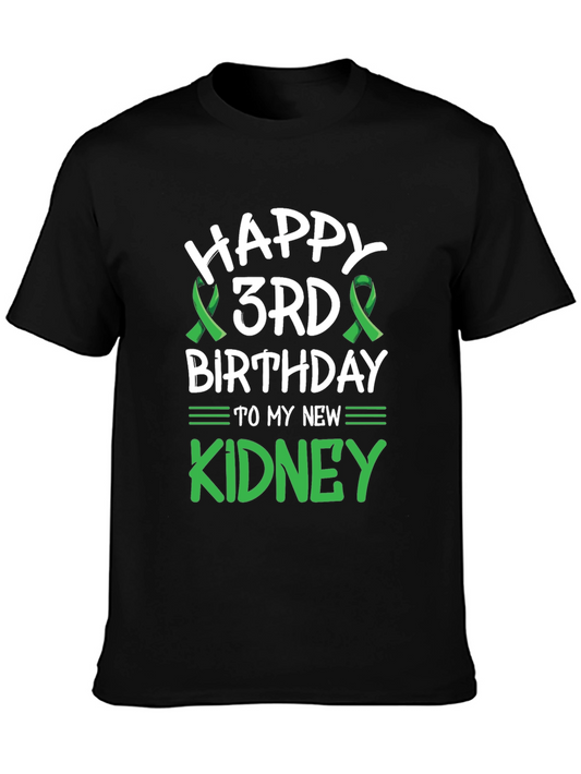 Happy 3rd Birthday New Kidney T-Shirt