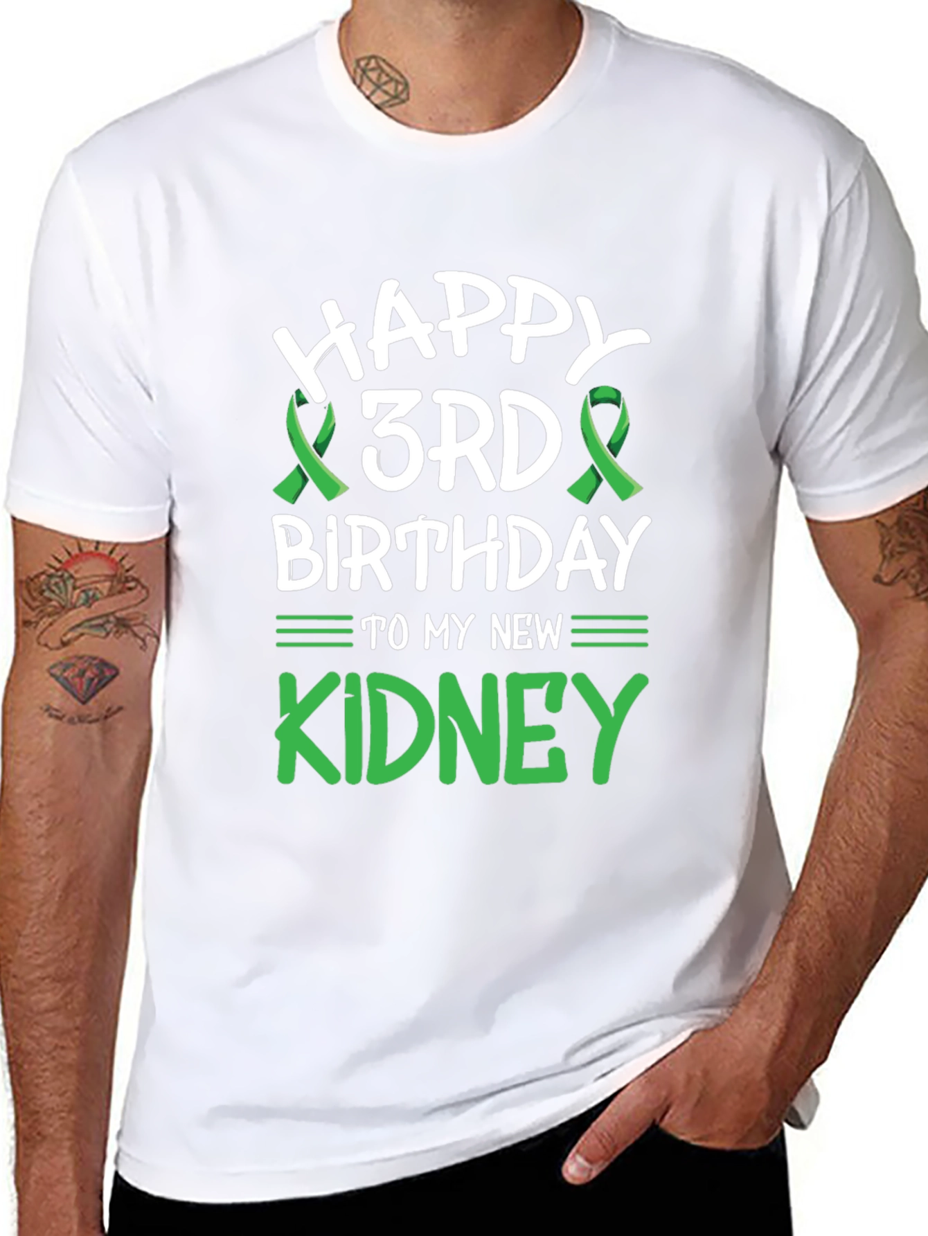 Happy 3rd Birthday New Kidney T-Shirt
