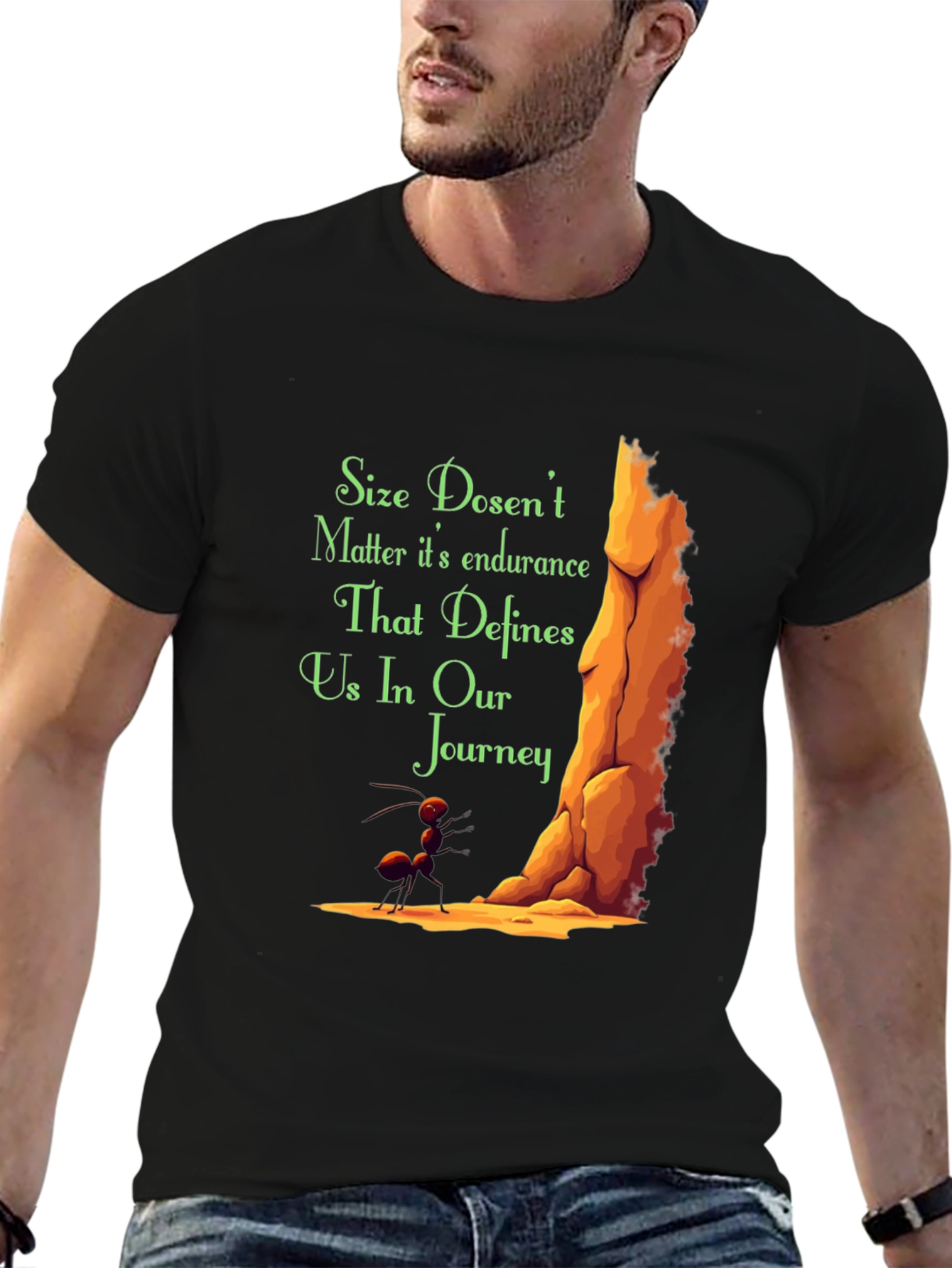 Endurance T-Shirt: Ants Journey Graphic Tee