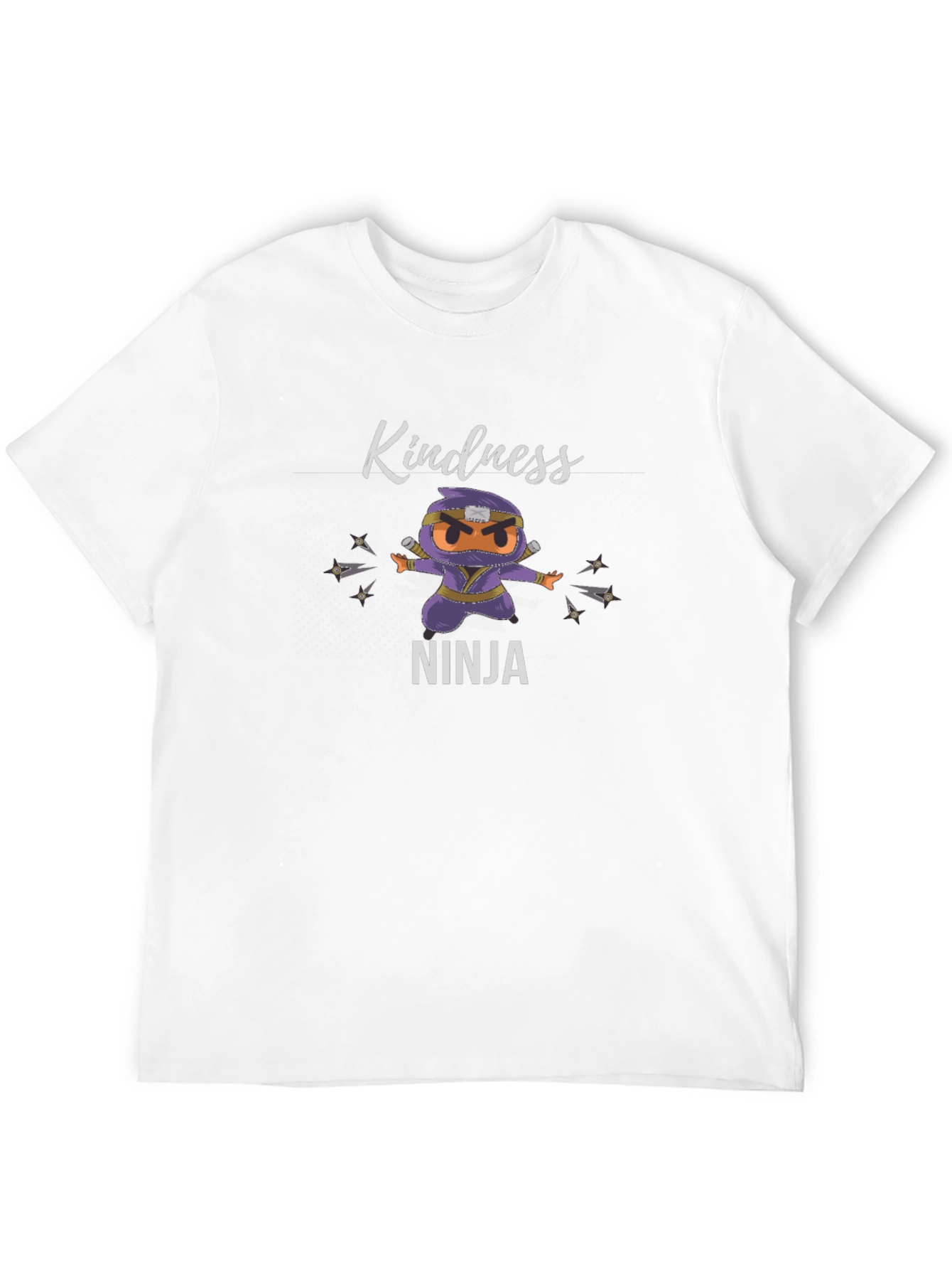 Kindness Ninja Graphic T-Shirt - Black