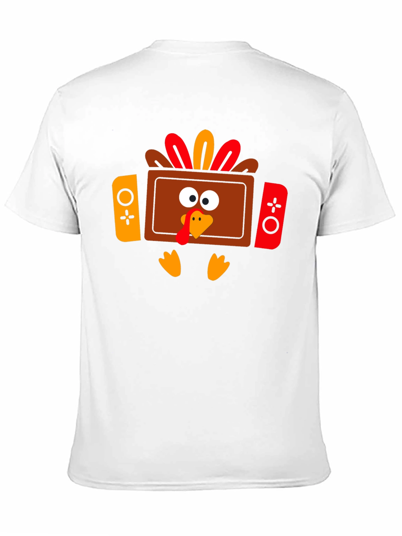 Thanksgiving Turkey Game Console T-Shirt