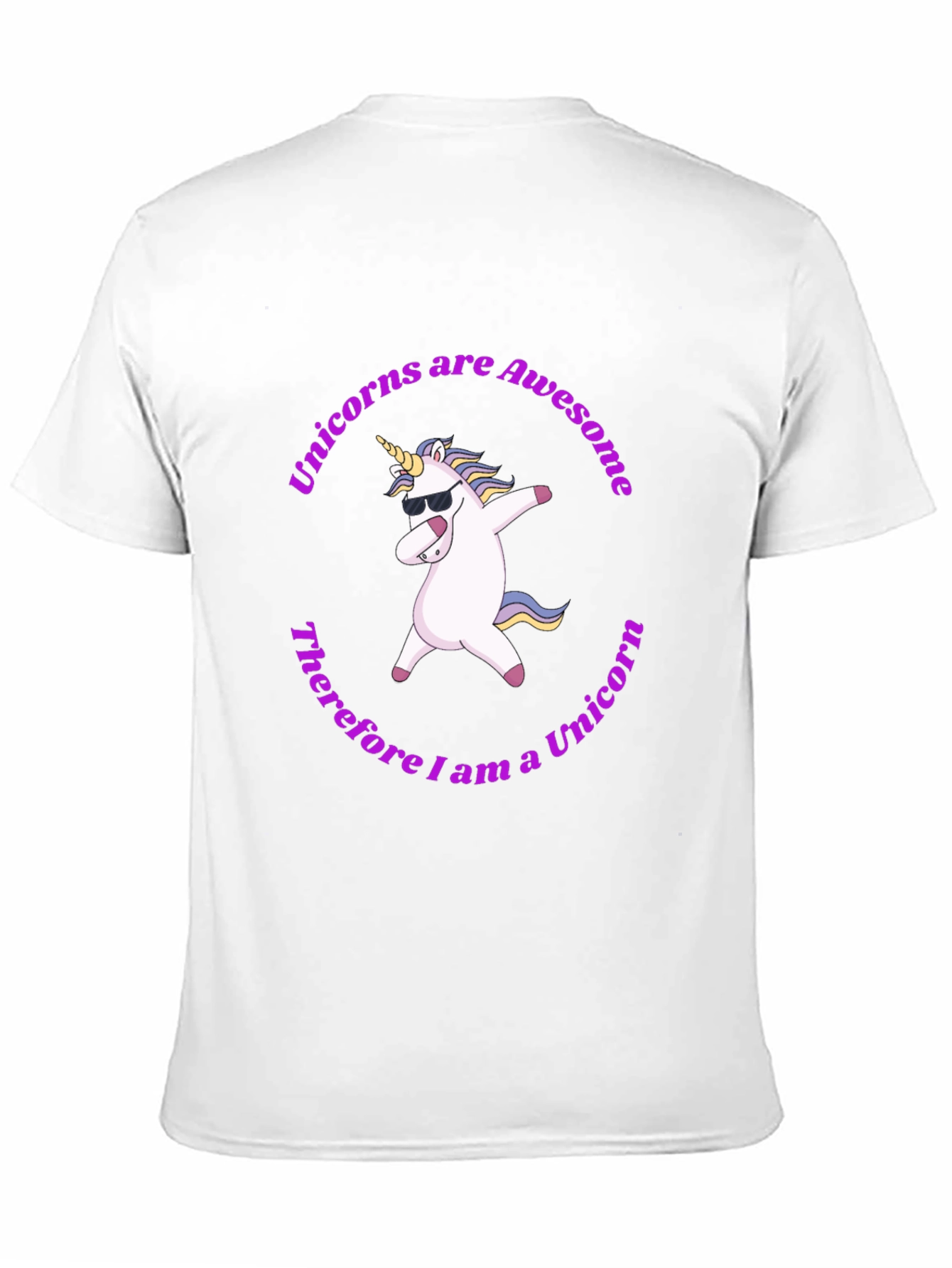 Awesome Unicorn Graphic T-Shirt