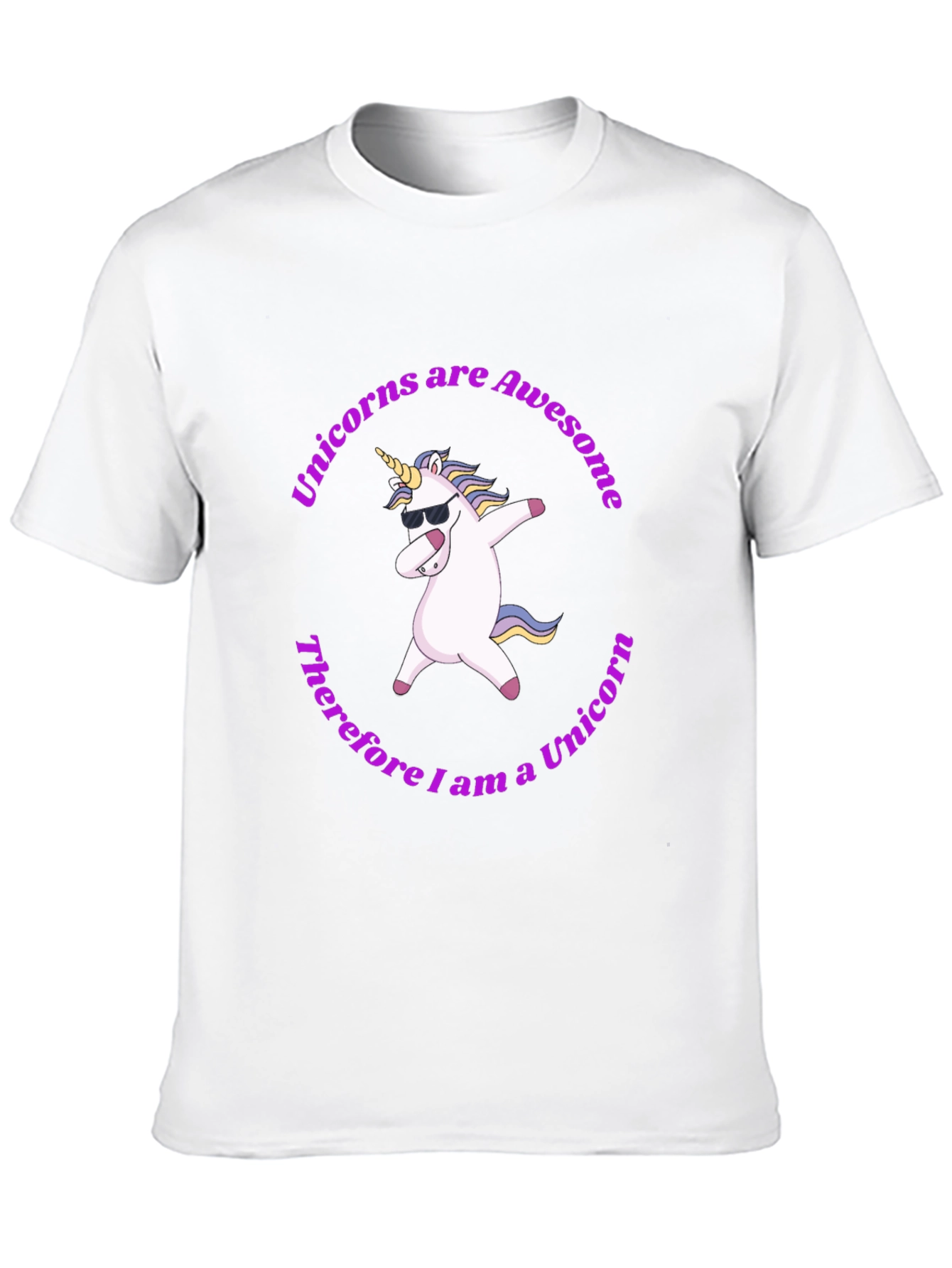 Awesome Unicorn Graphic T-Shirt