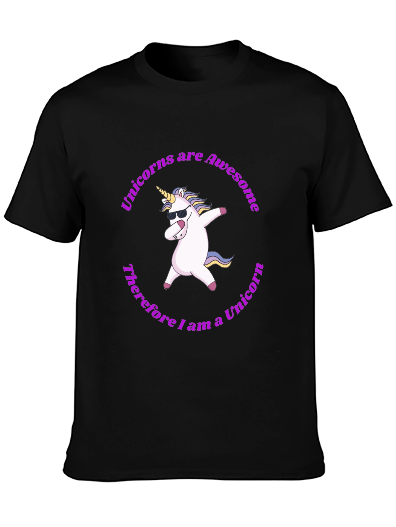Awesome Unicorn Graphic T-Shirt