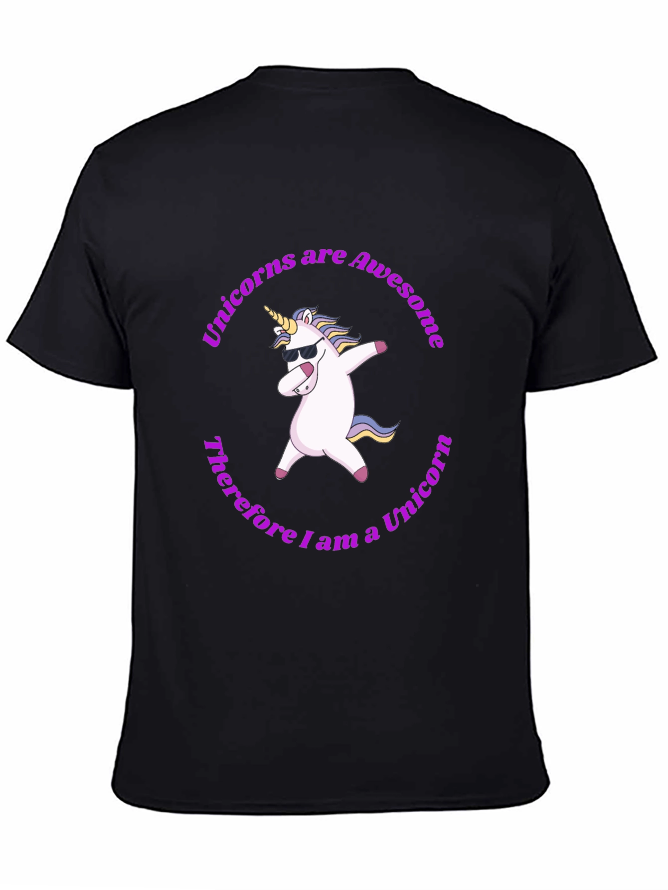 Awesome Unicorn Graphic T-Shirt