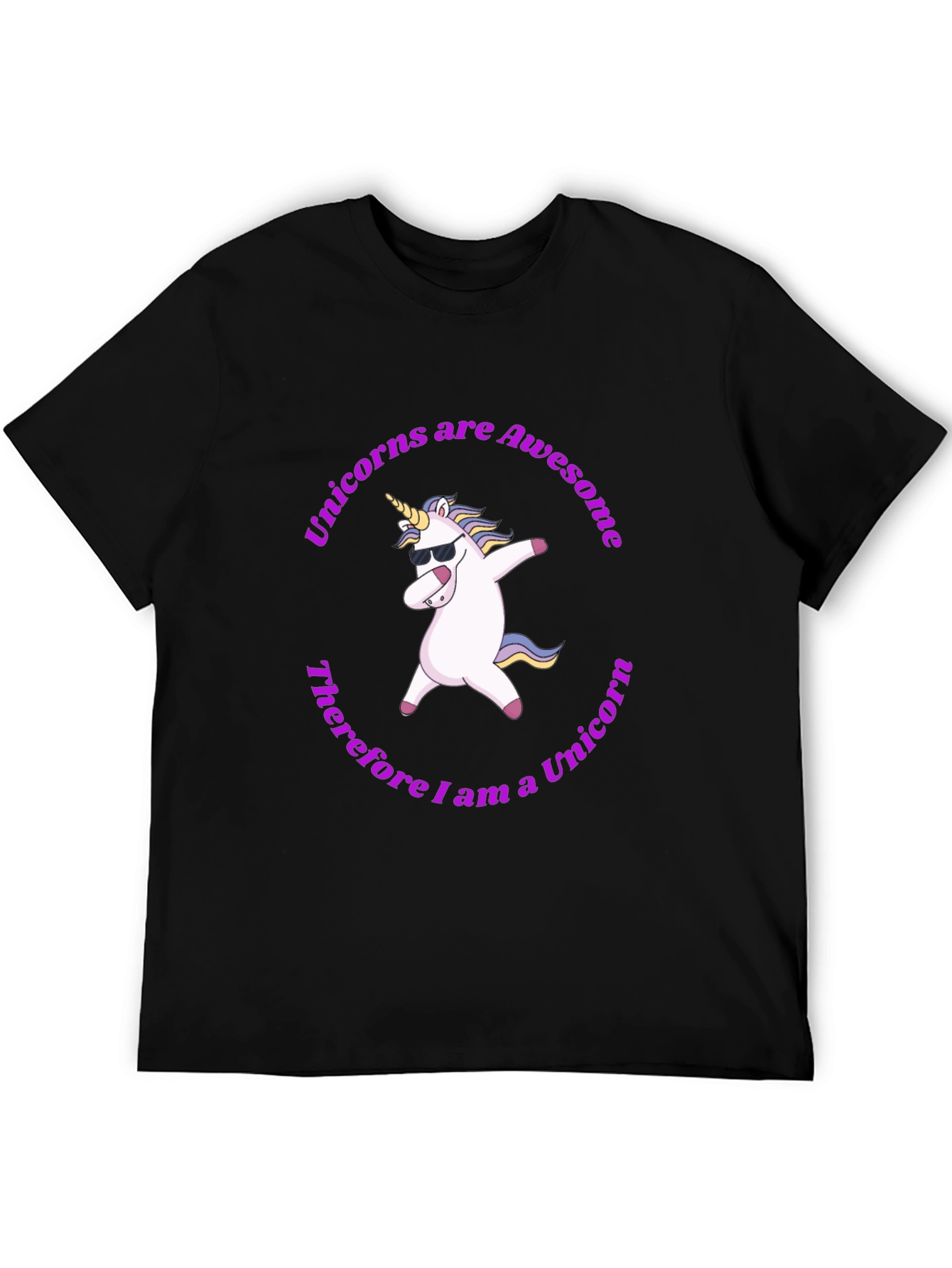Awesome Unicorn Graphic T-Shirt