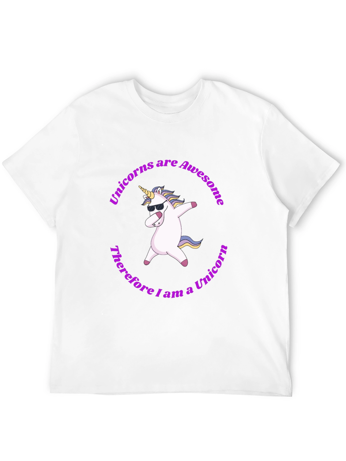 Awesome Unicorn Graphic T-Shirt