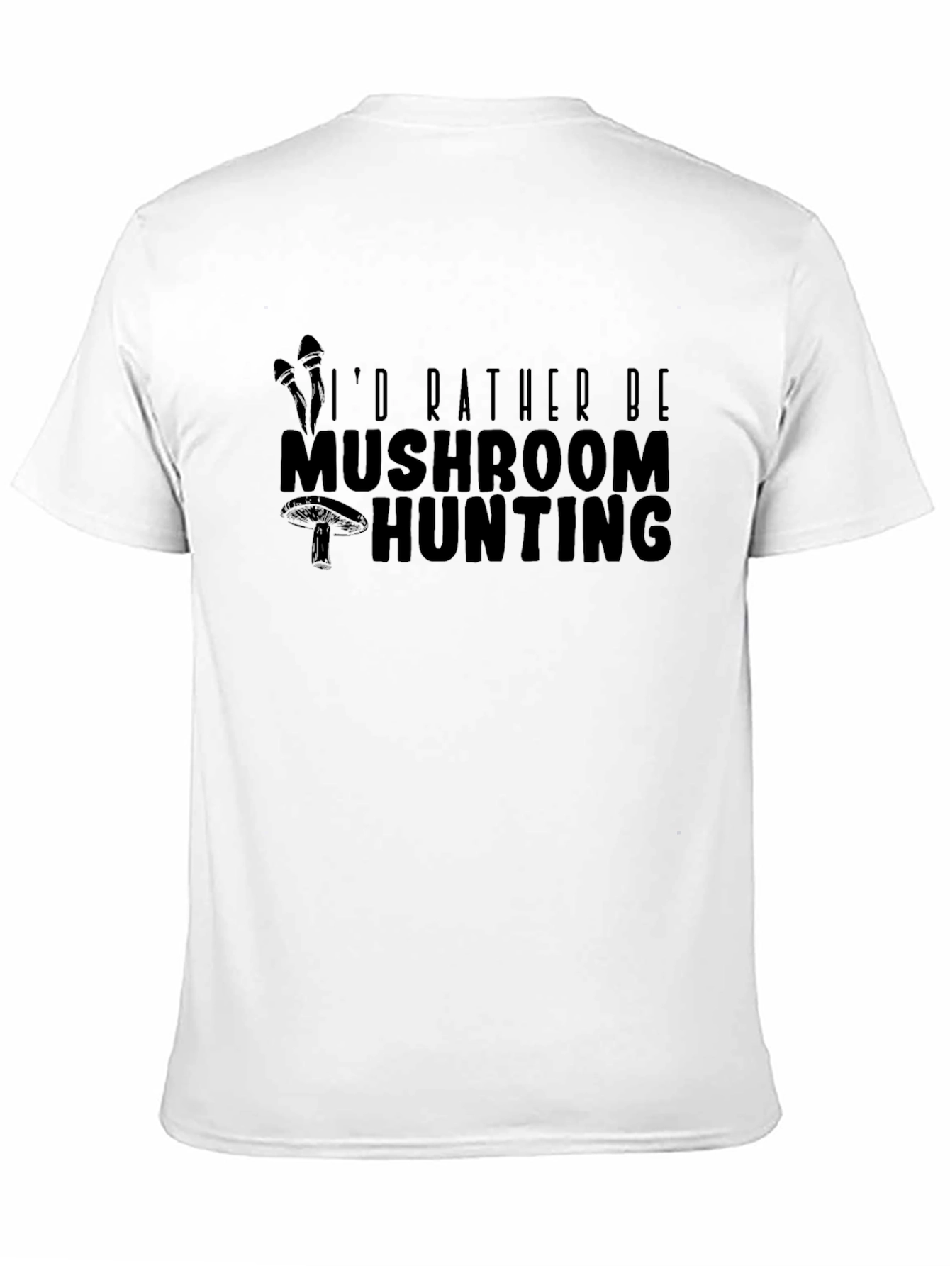 Mushroom Hunting Graphic T-Shirt