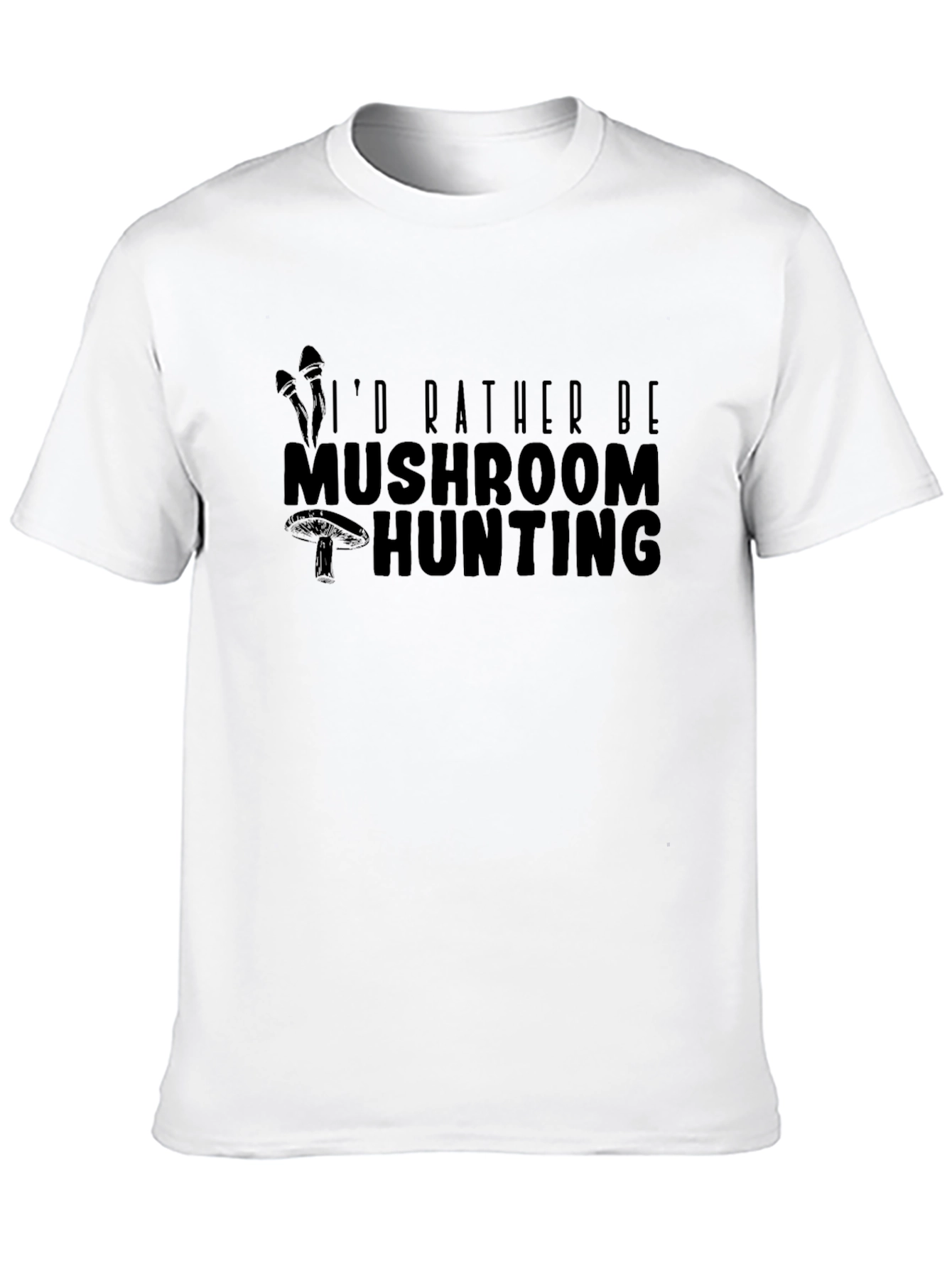Mushroom Hunting Graphic T-Shirt