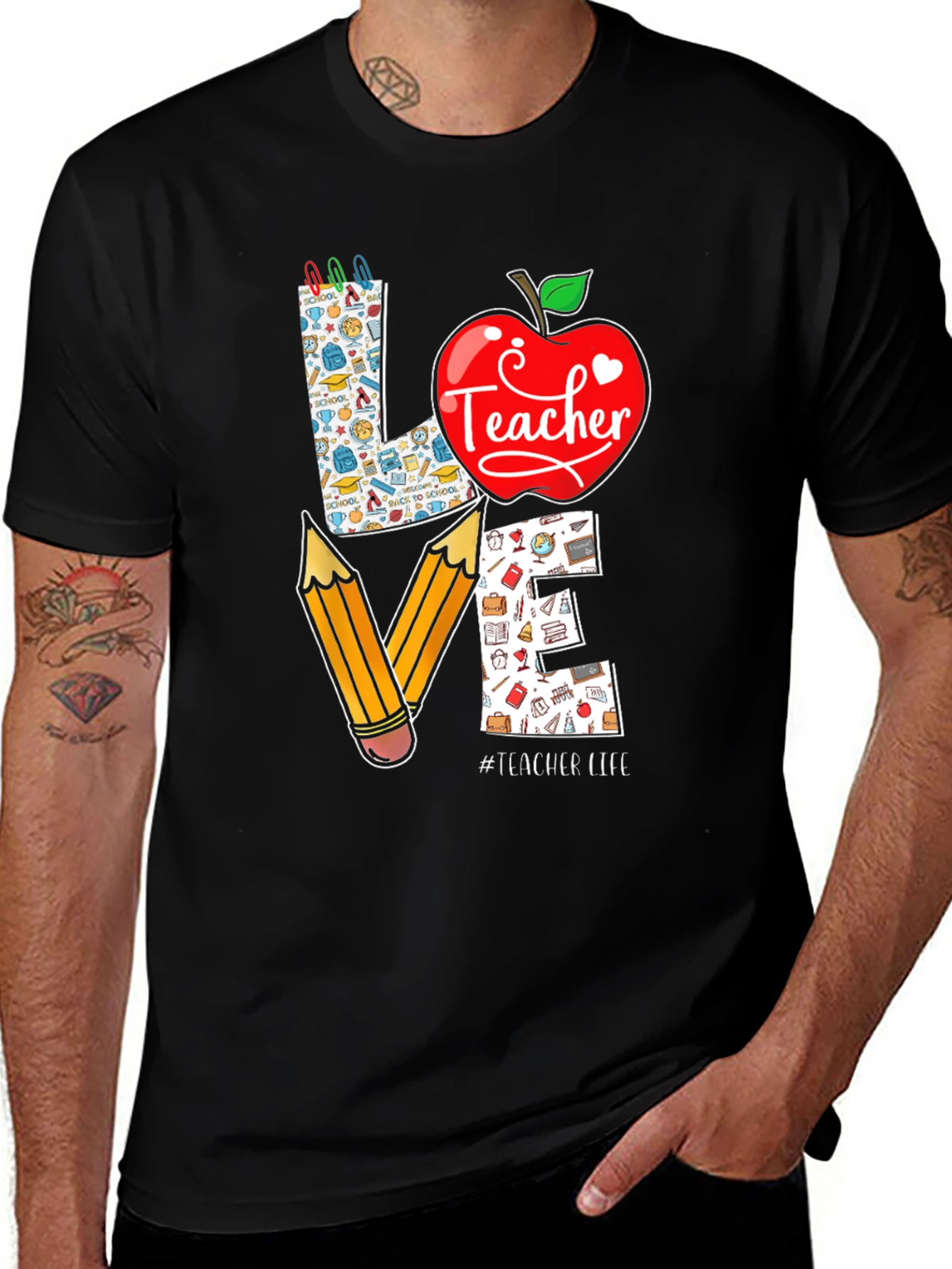 Teacher Love T-Shirt - Back to School Teacher Life
