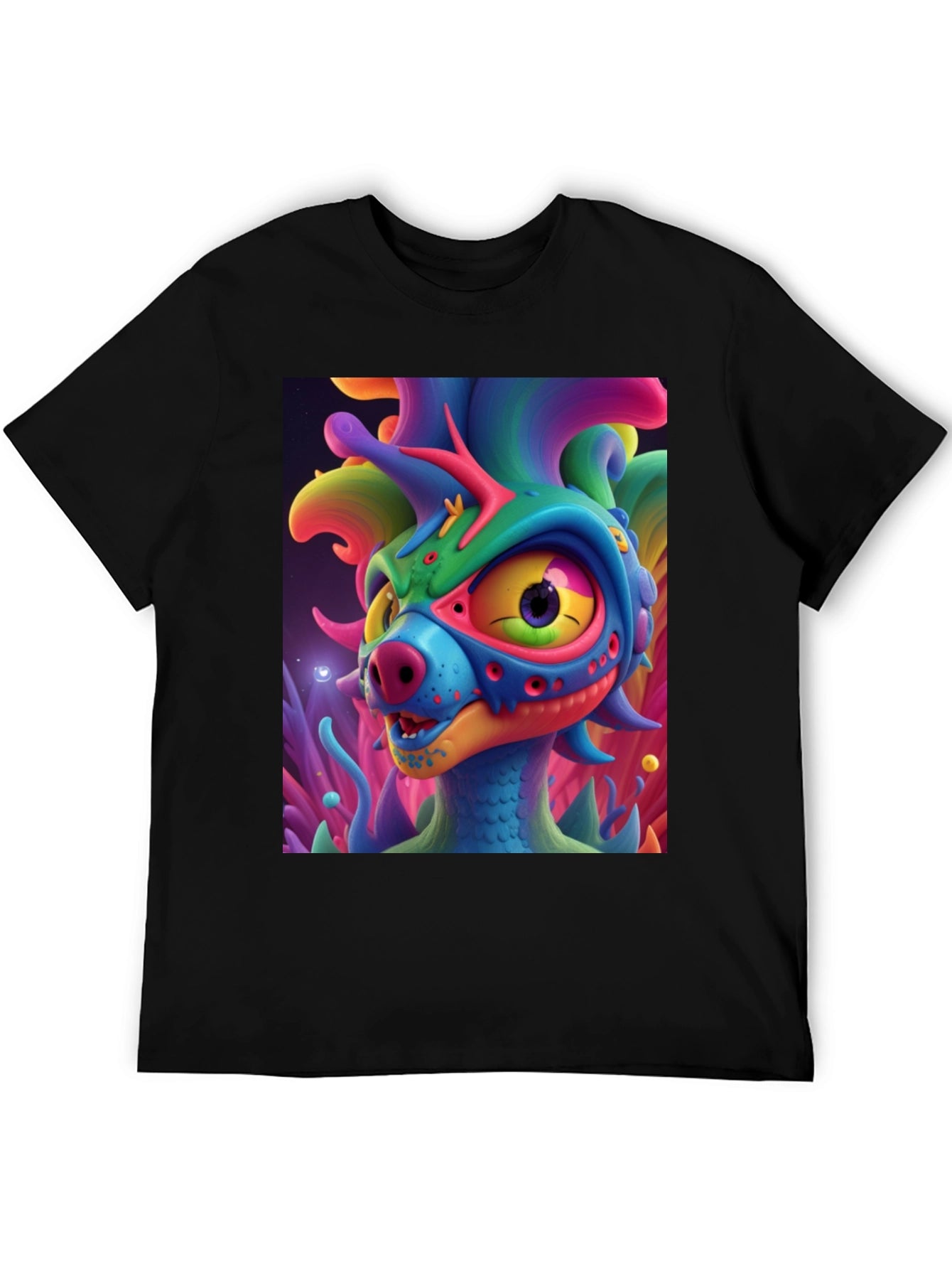 Funky Monster Graphic T-Shirt