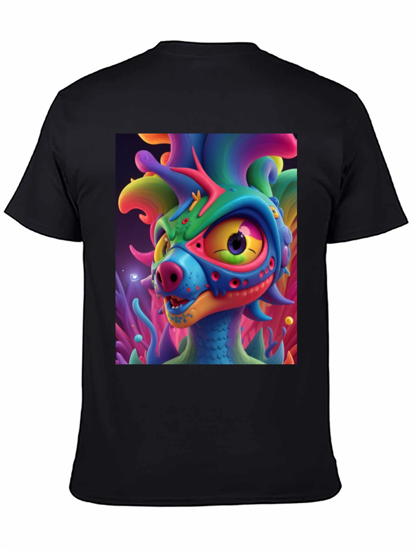 Funky Monster Graphic T-Shirt