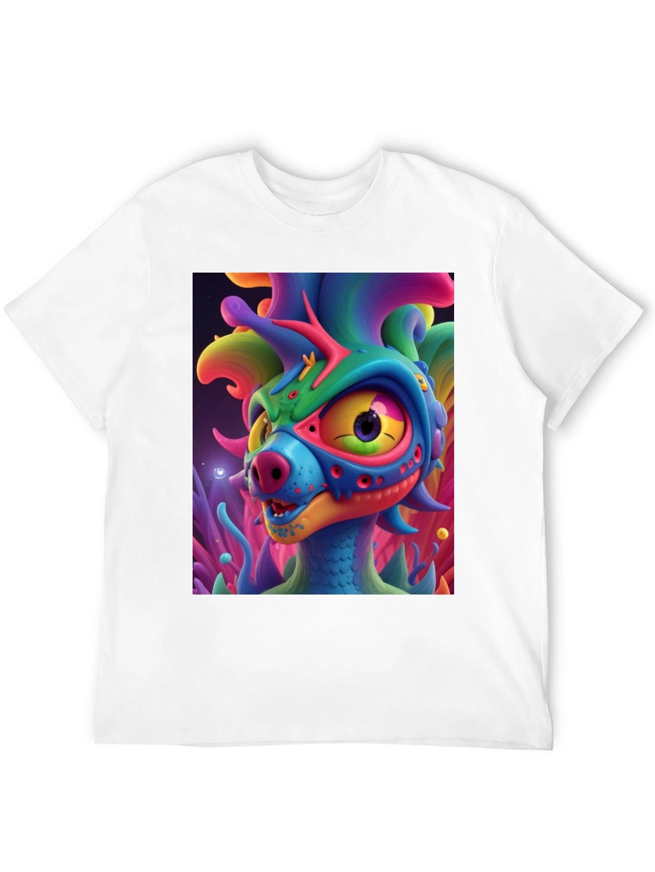 Funky Monster Graphic T-Shirt