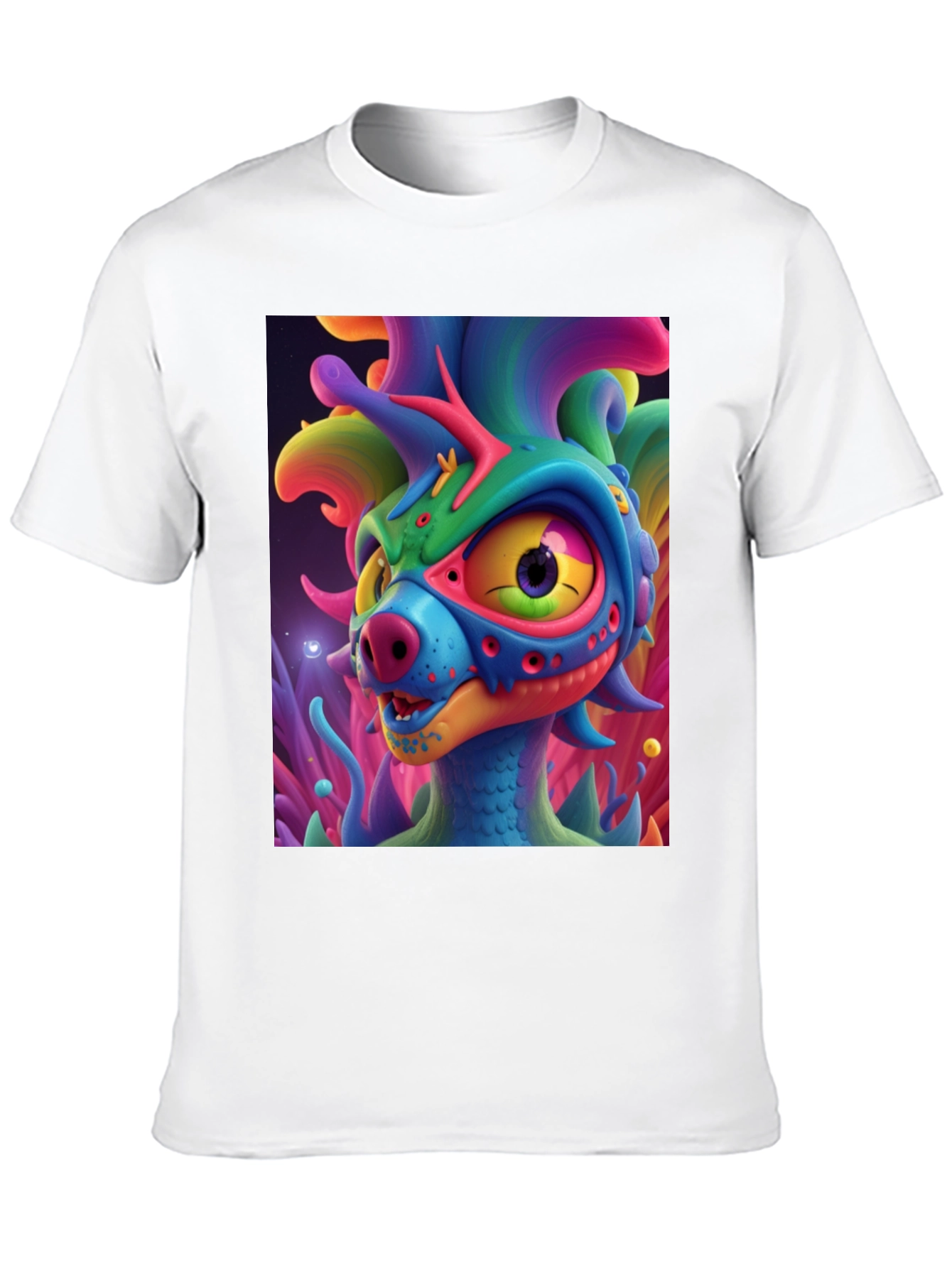 Funky Monster Graphic T-Shirt