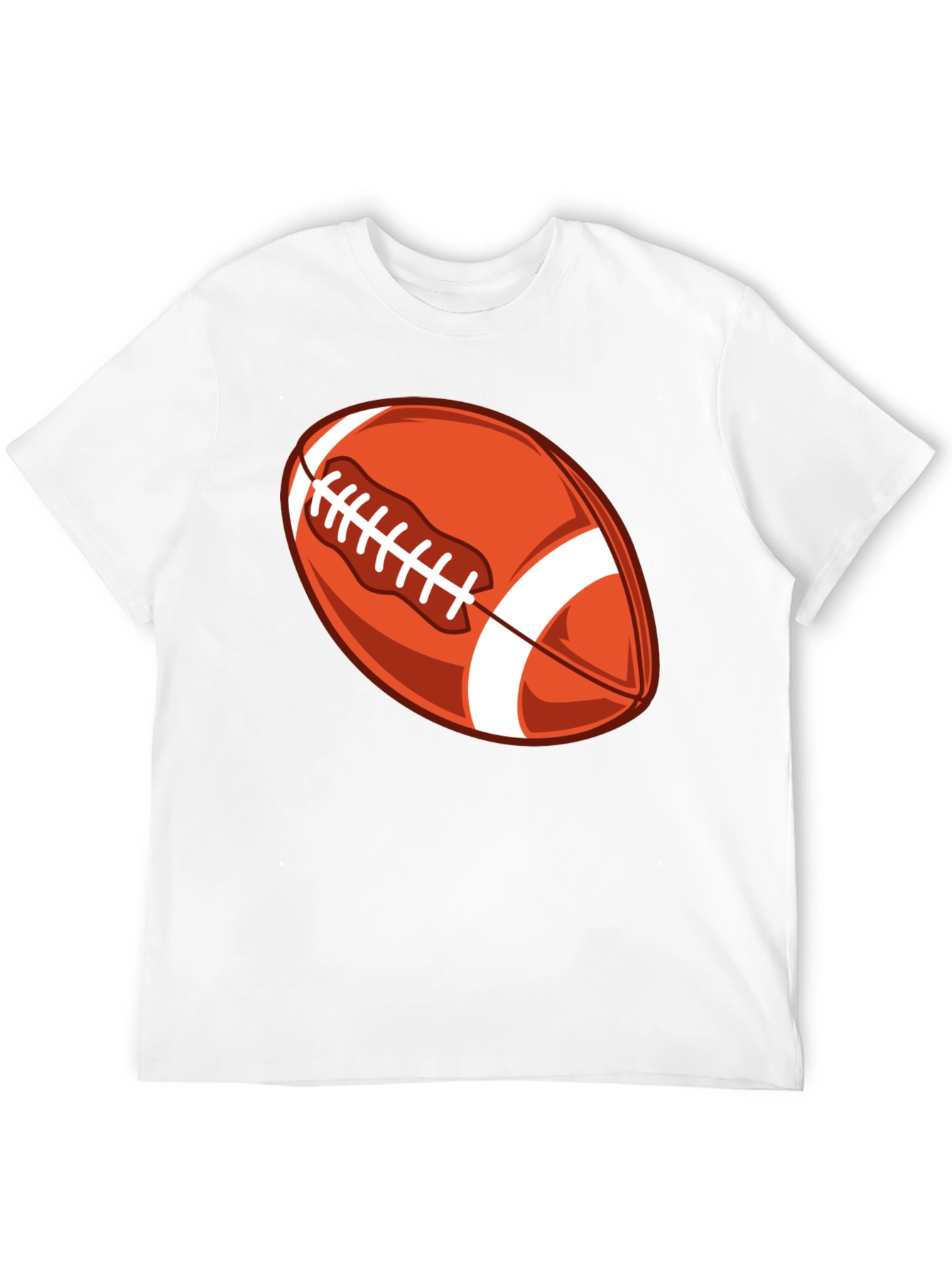 Football Graphic Black T-Shirt