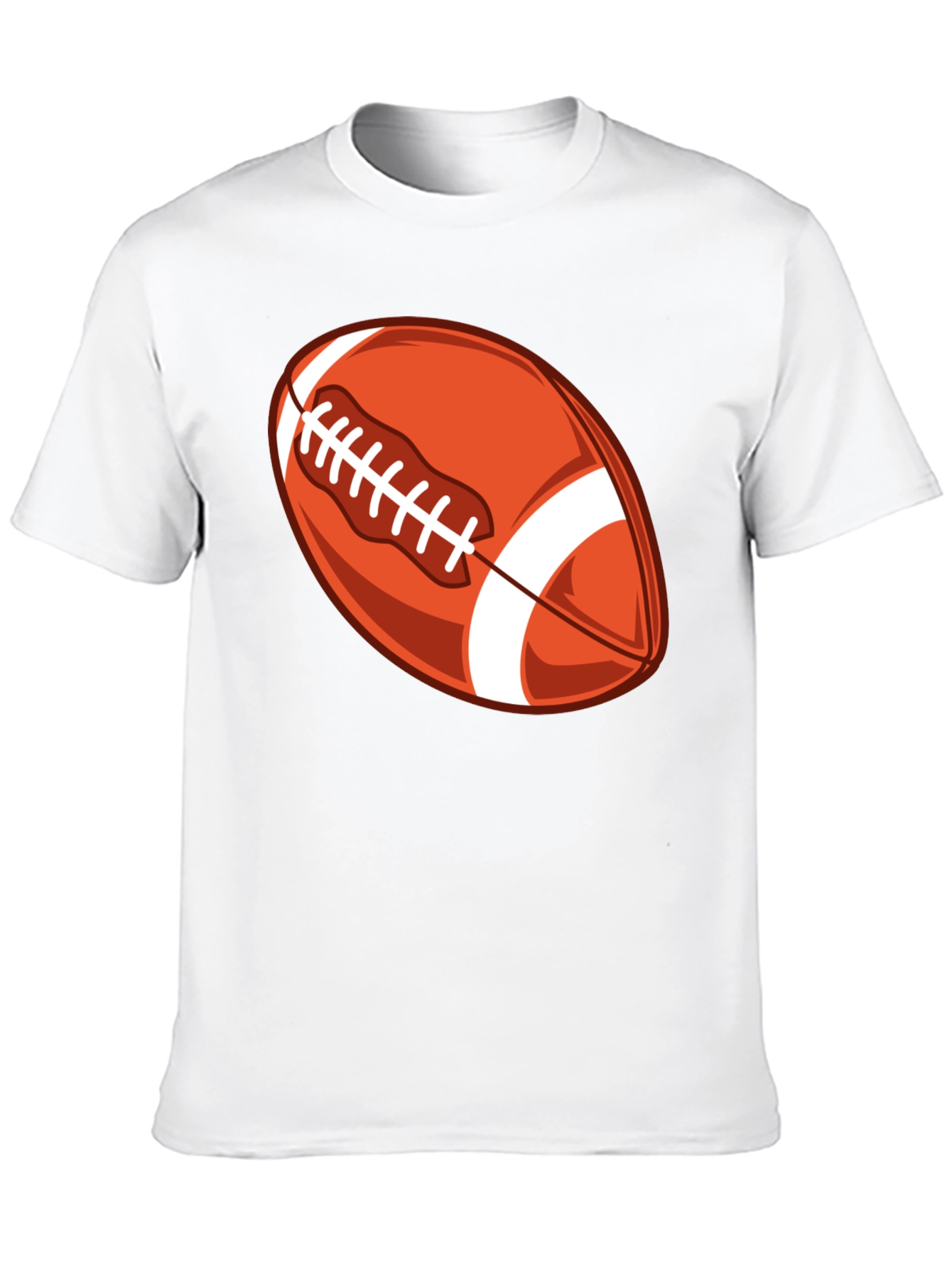 Football Graphic Black T-Shirt