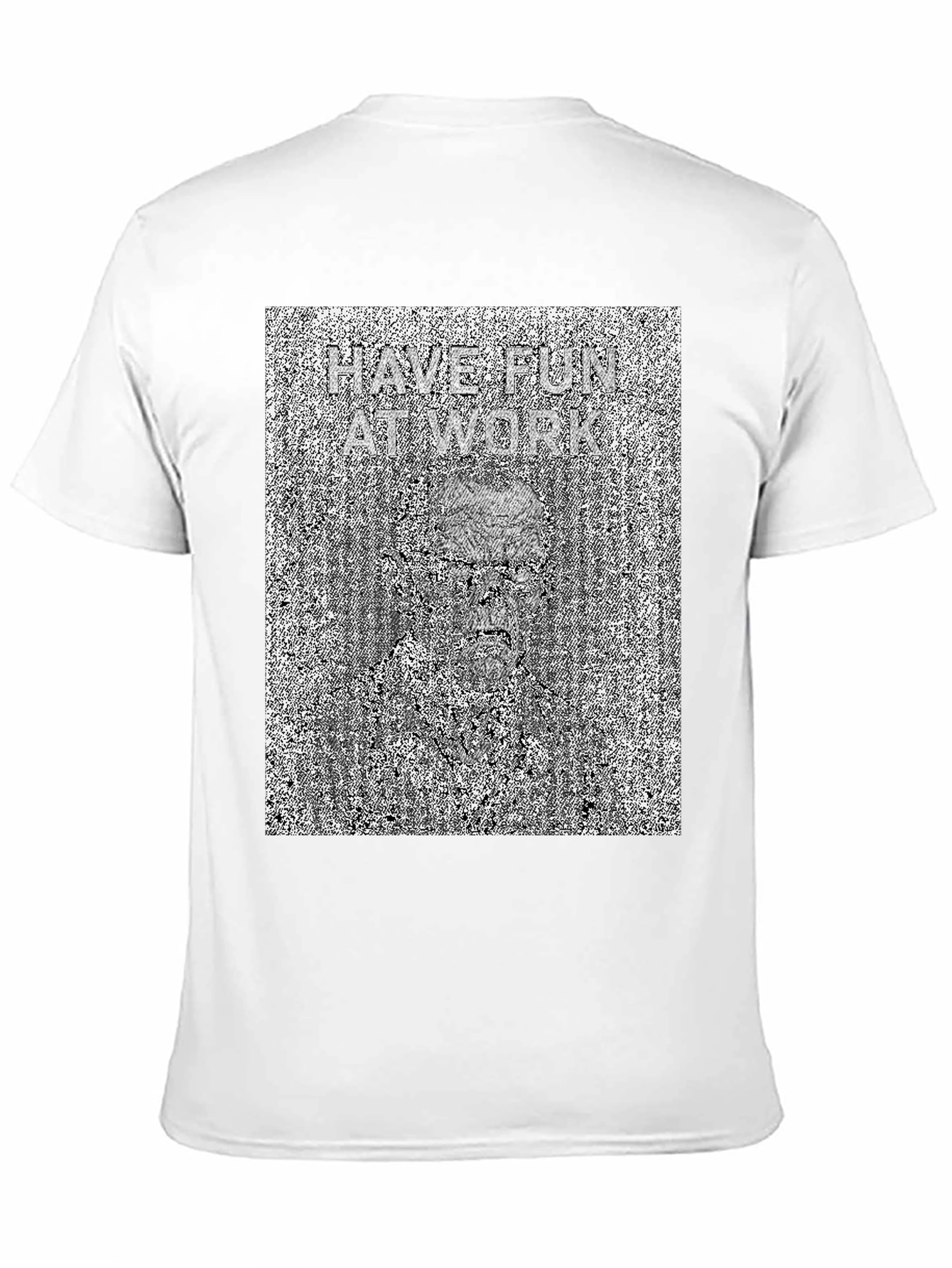 Have Fun At Work Optical Illusion T-Shirt