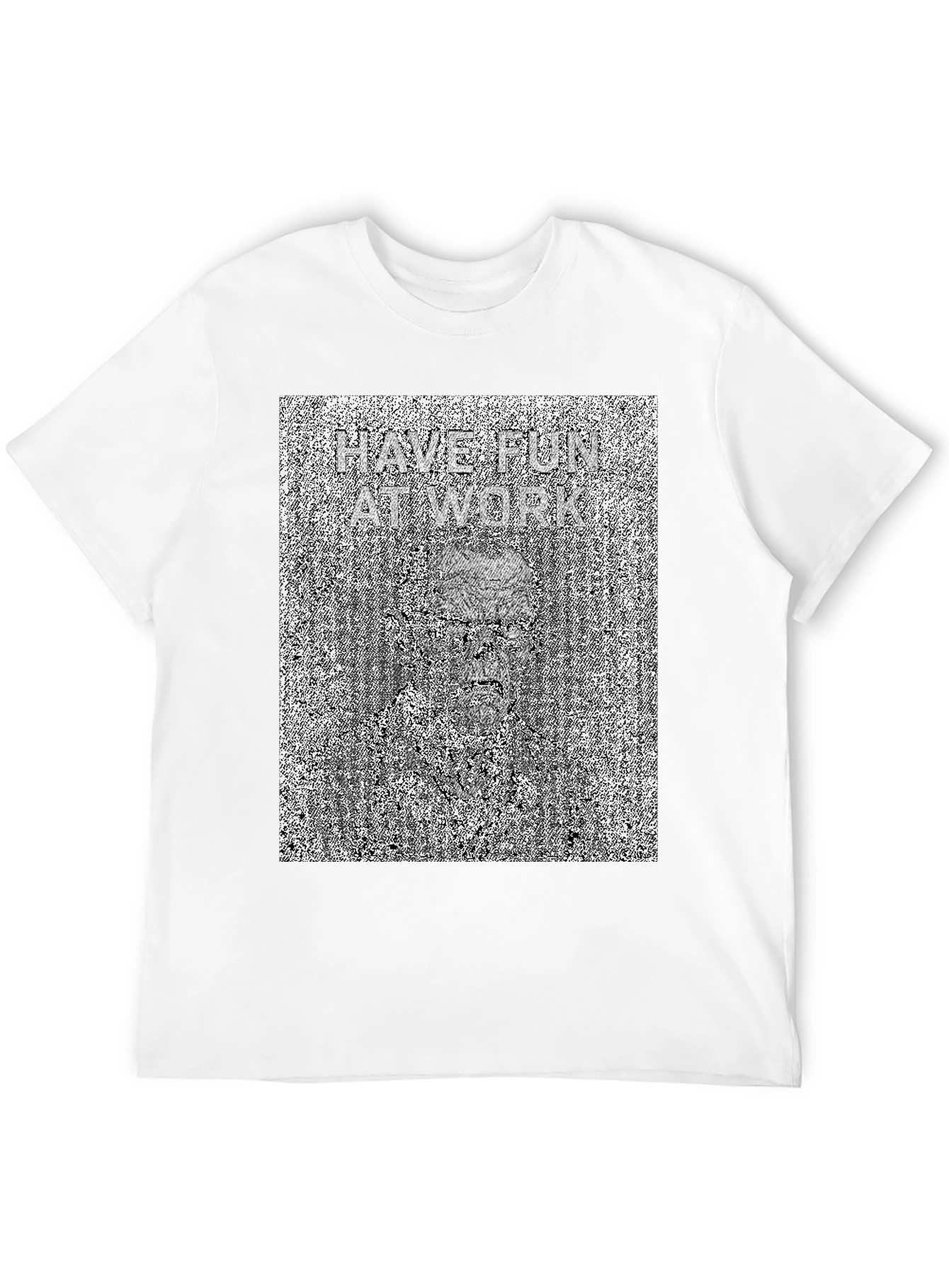 Have Fun At Work Optical Illusion T-Shirt