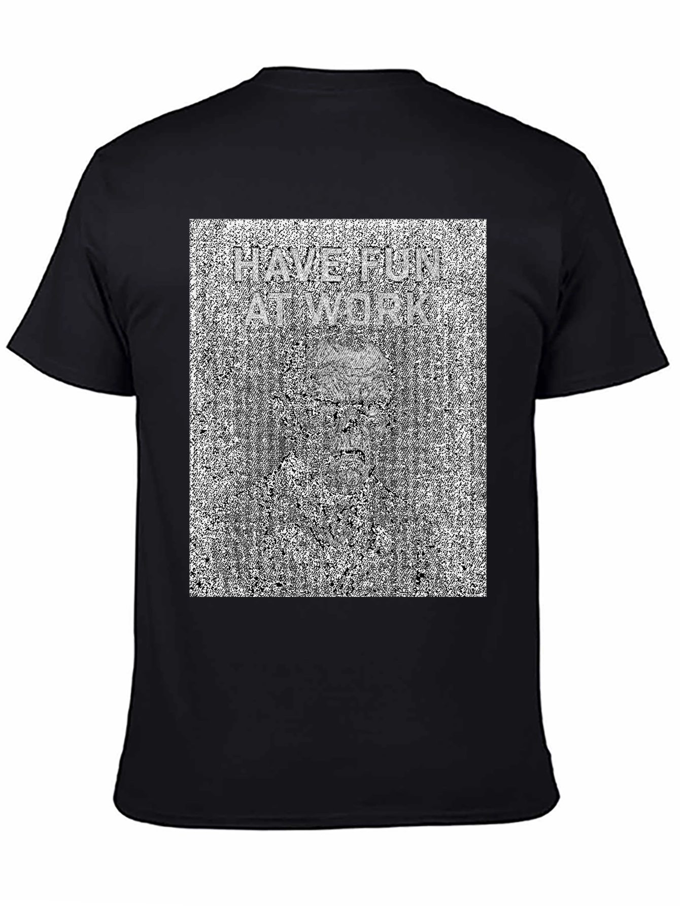 Have Fun At Work Optical Illusion T-Shirt
